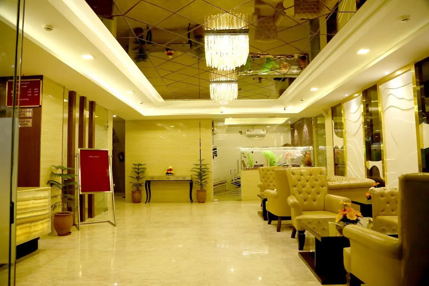 Lobby or reception in Hotel S C Residency Lobby or reception in Hotel S C Residency