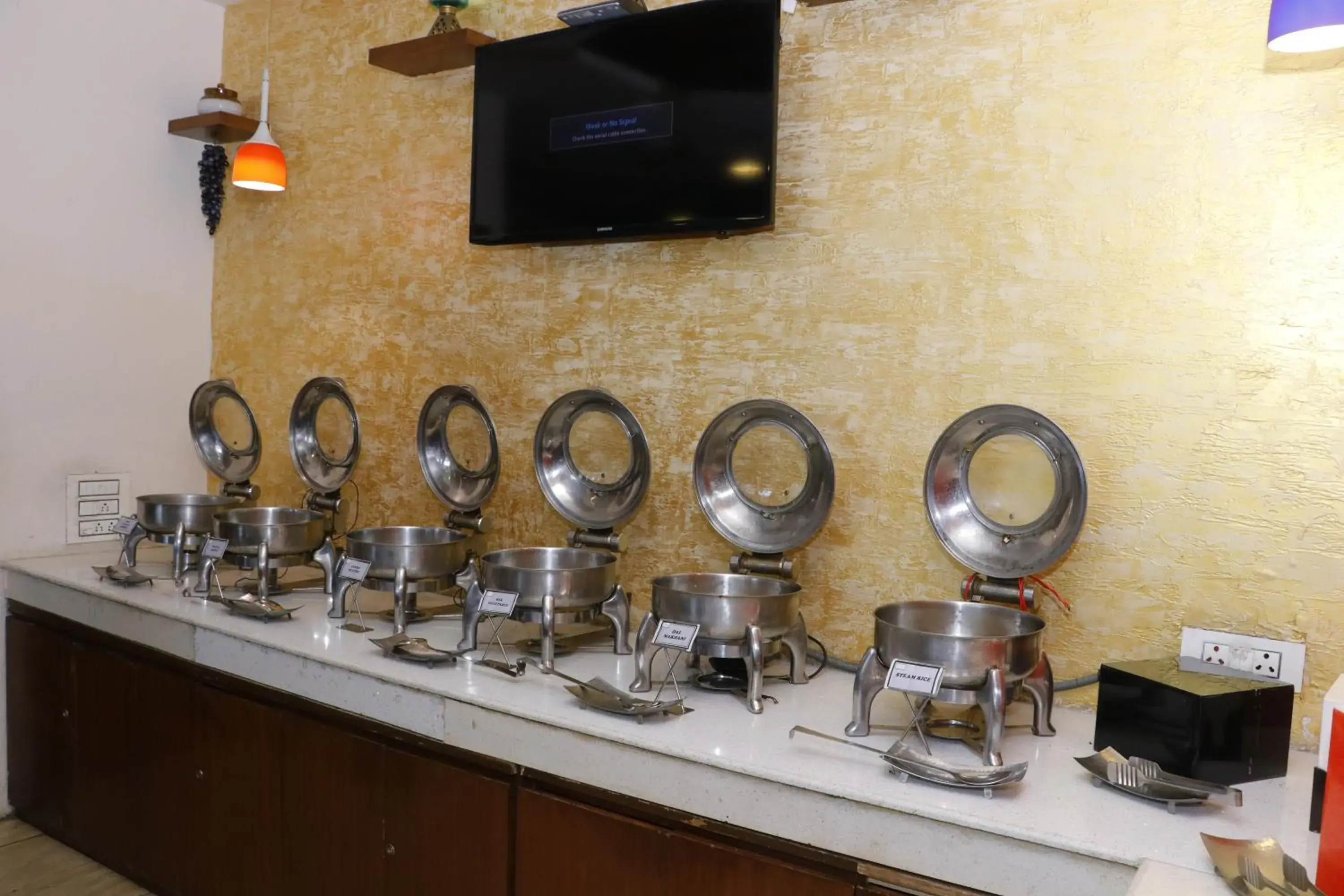 Buffet breakfast in Hotel S C Residency Buffet breakfast in Hotel S C Residency