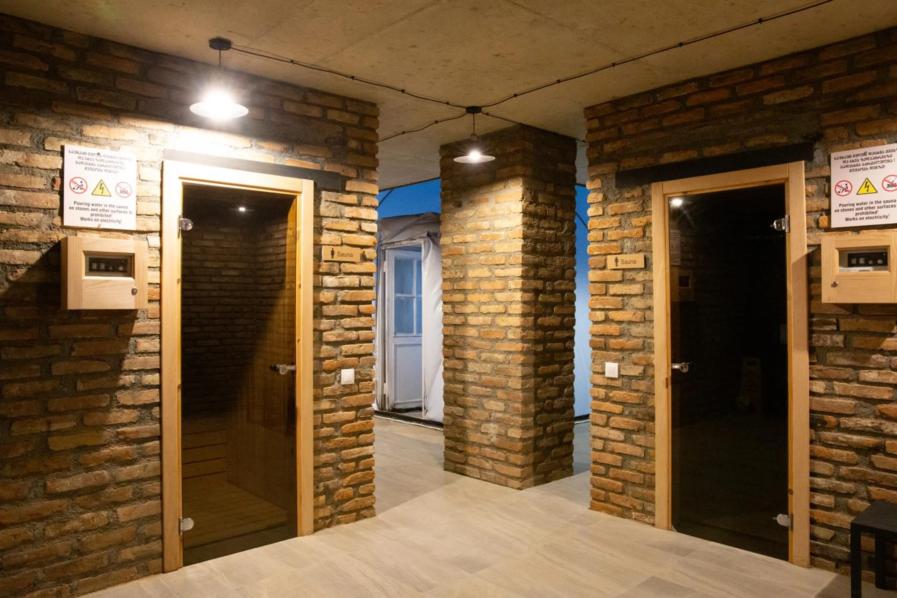 Sauna in Chateau Artwine