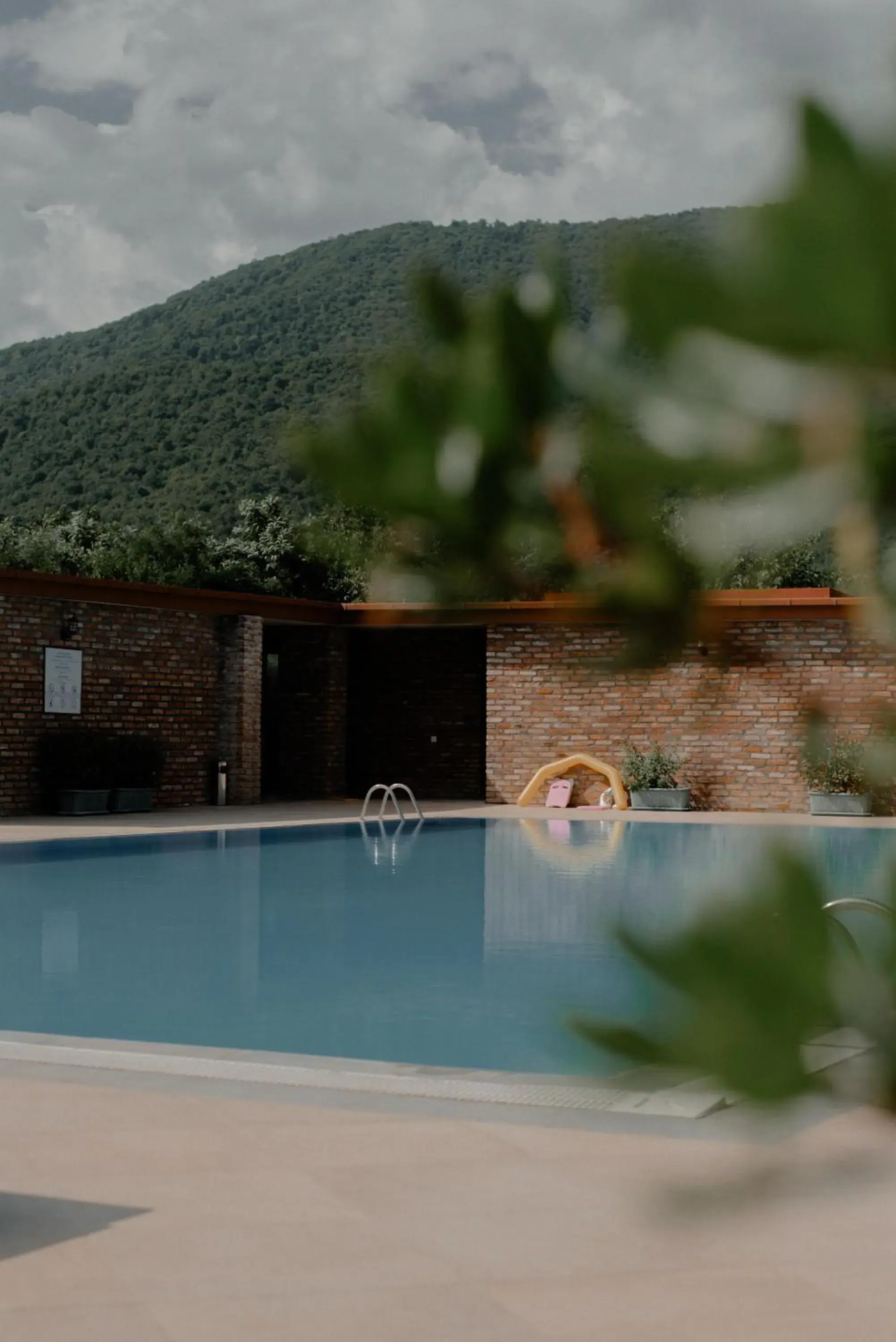 Pool view in Chateau Artwine Pool view in Chateau Artwine