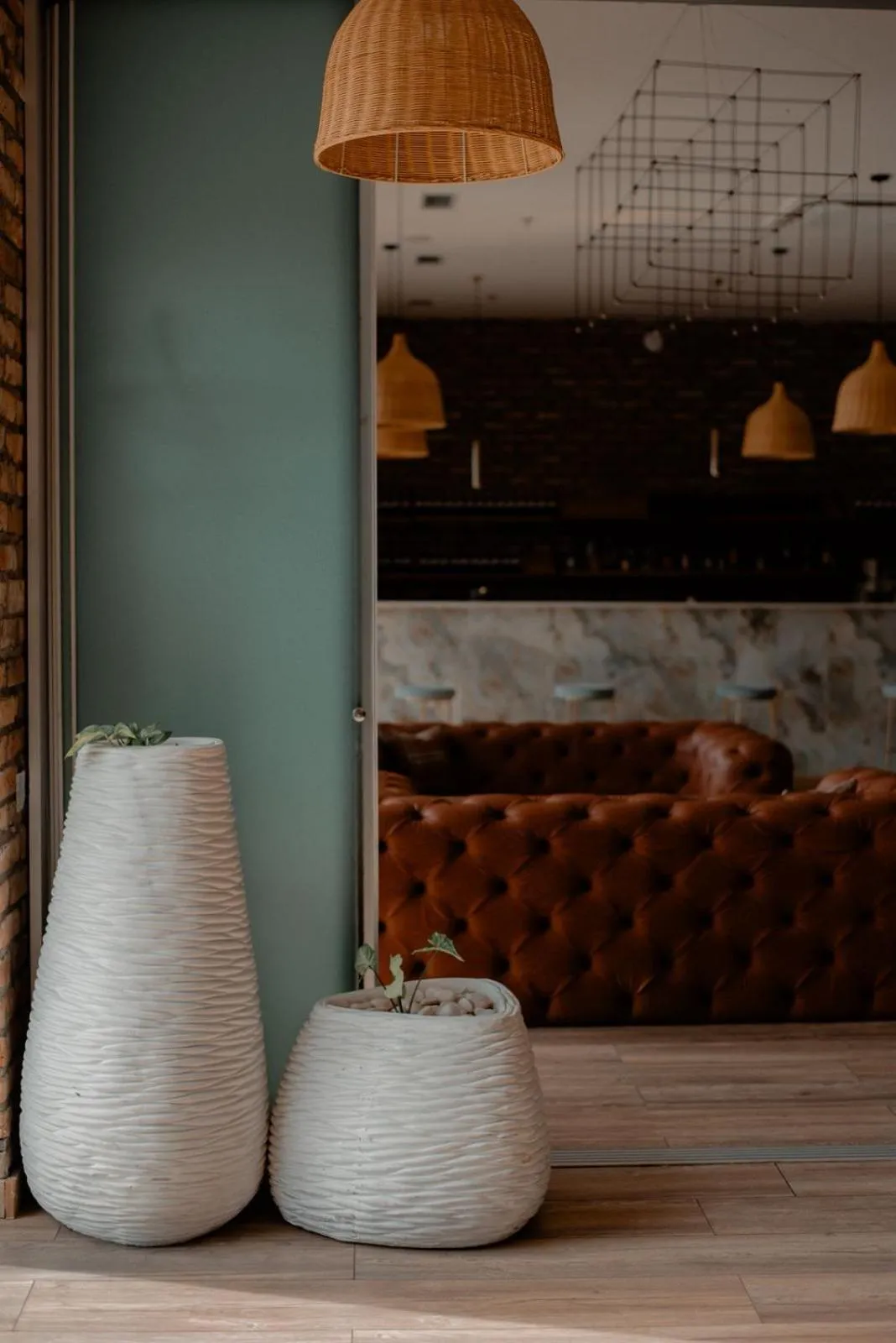 Seating area in Chateau Artwine