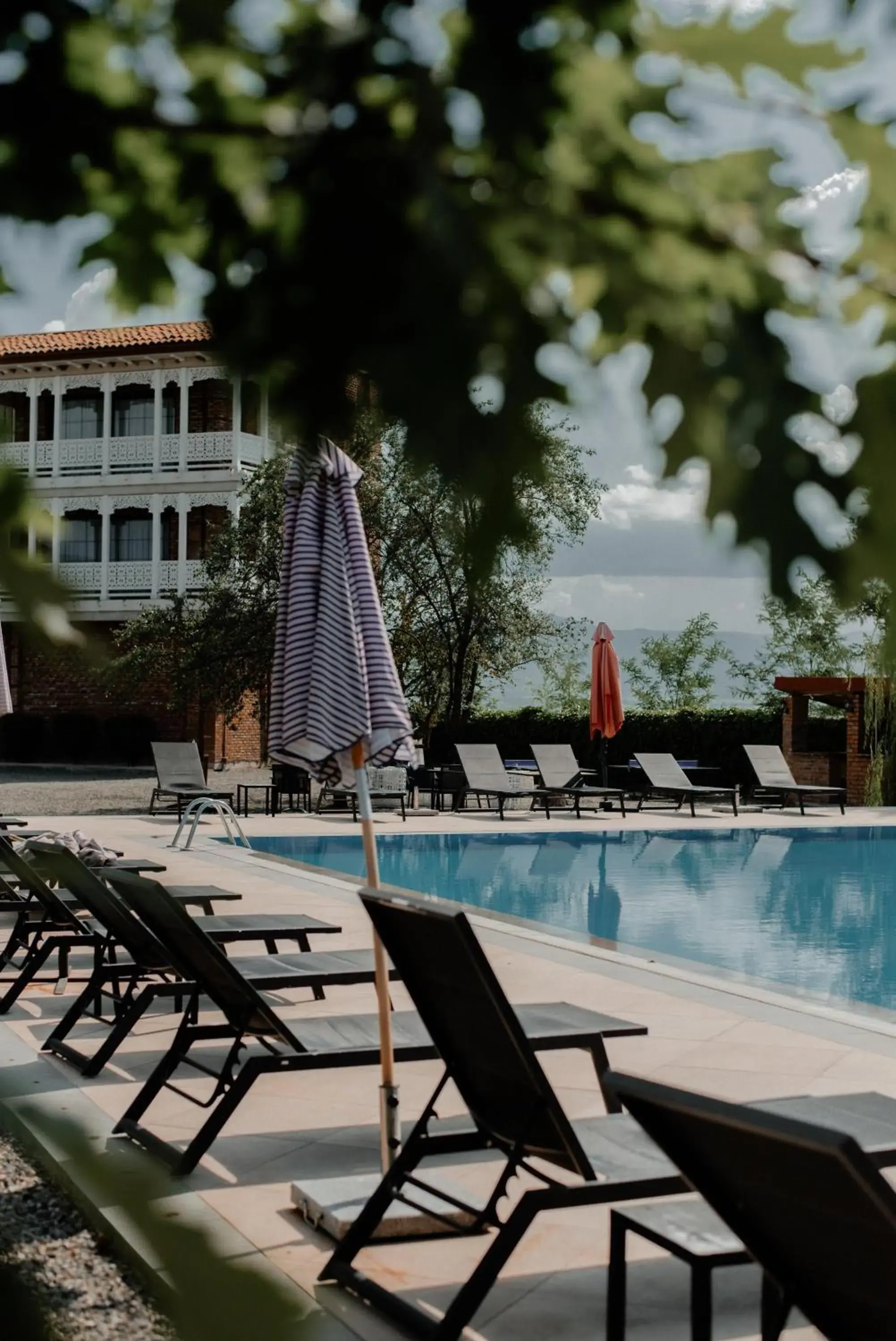 Swimming pool in Chateau Artwine Swimming pool in Chateau Artwine