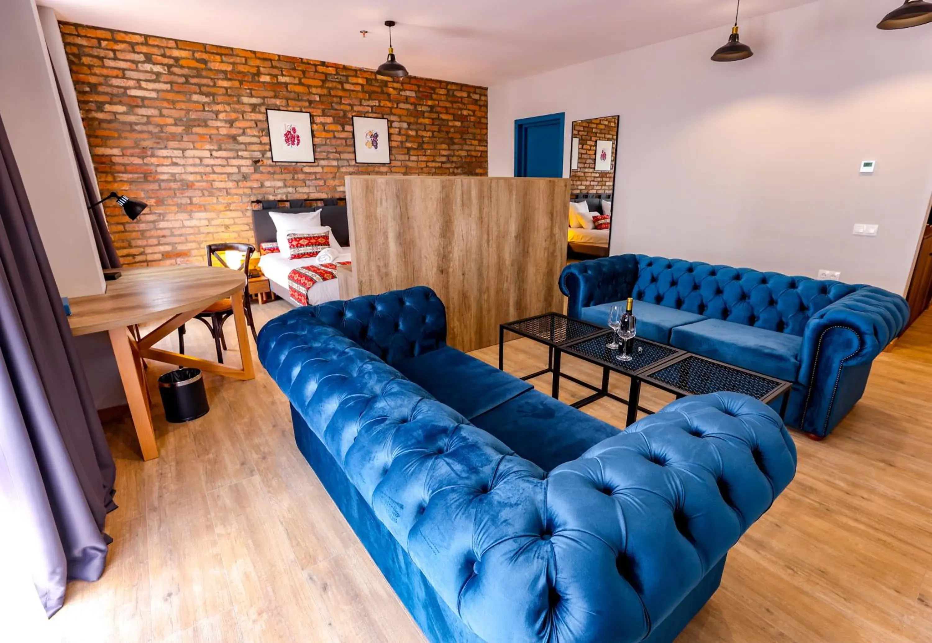 Living room in Chateau Artwine Living room in Chateau Artwine