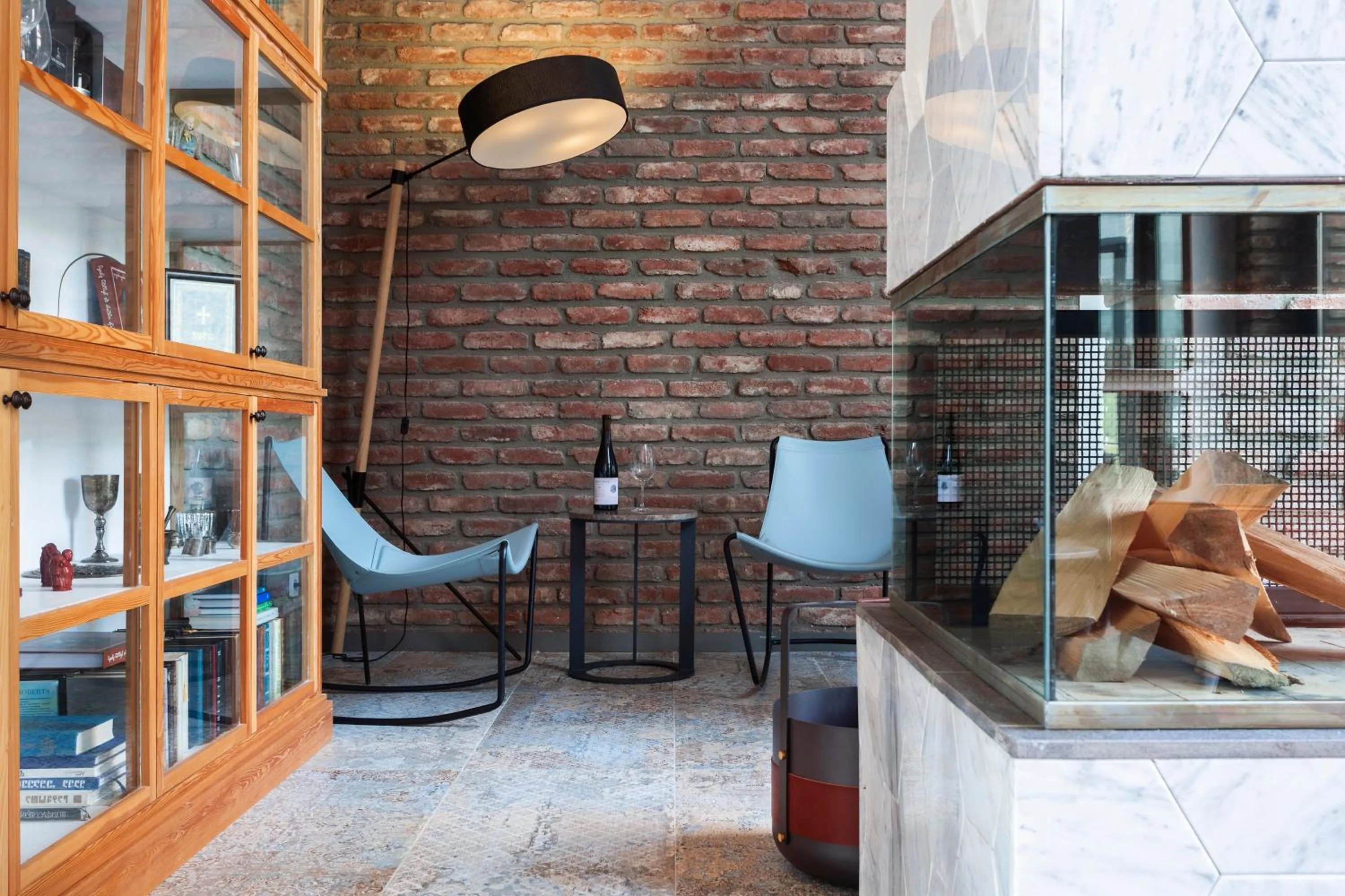 Living room in Chateau Artwine