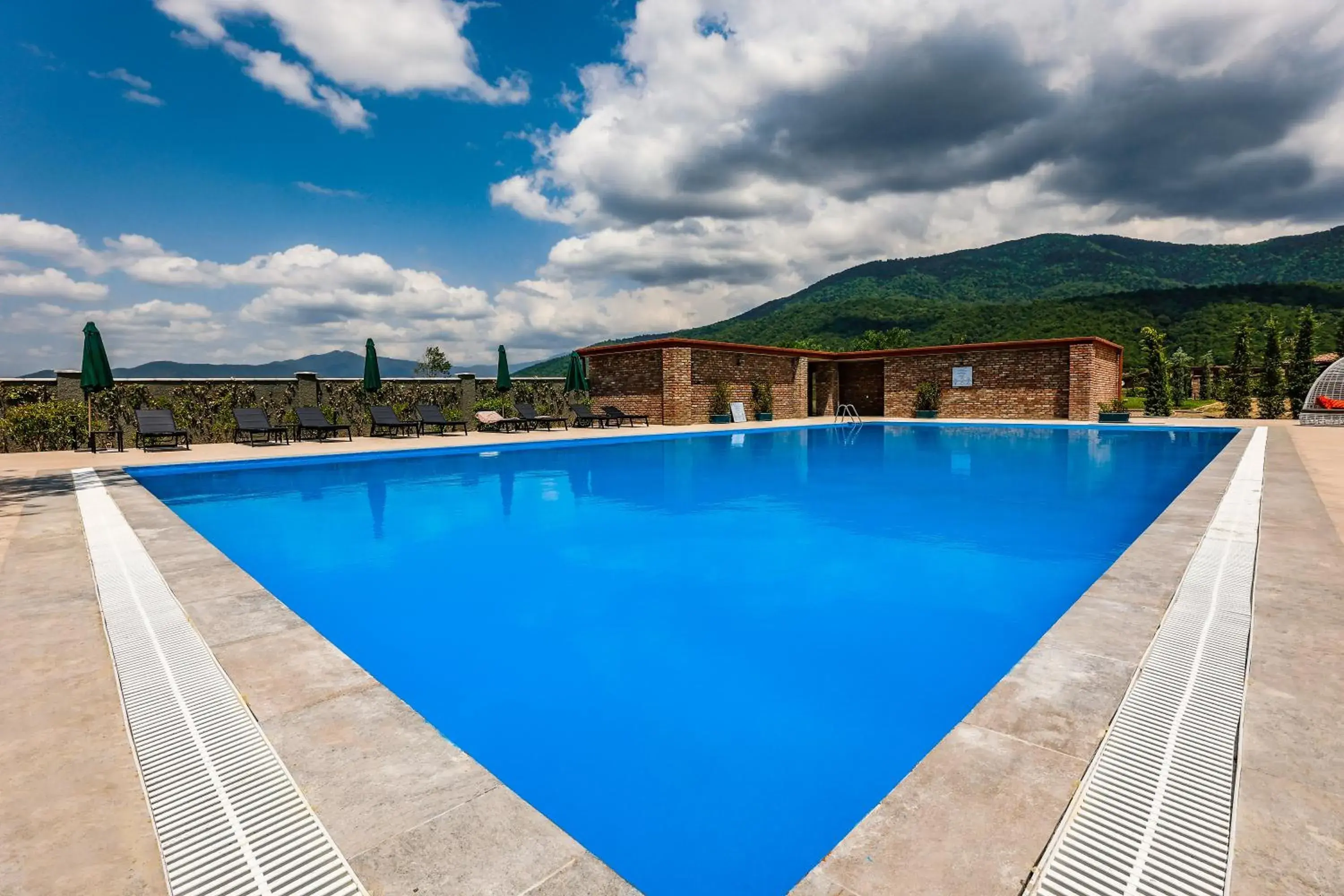 Swimming pool in Chateau Artwine Swimming pool in Chateau Artwine