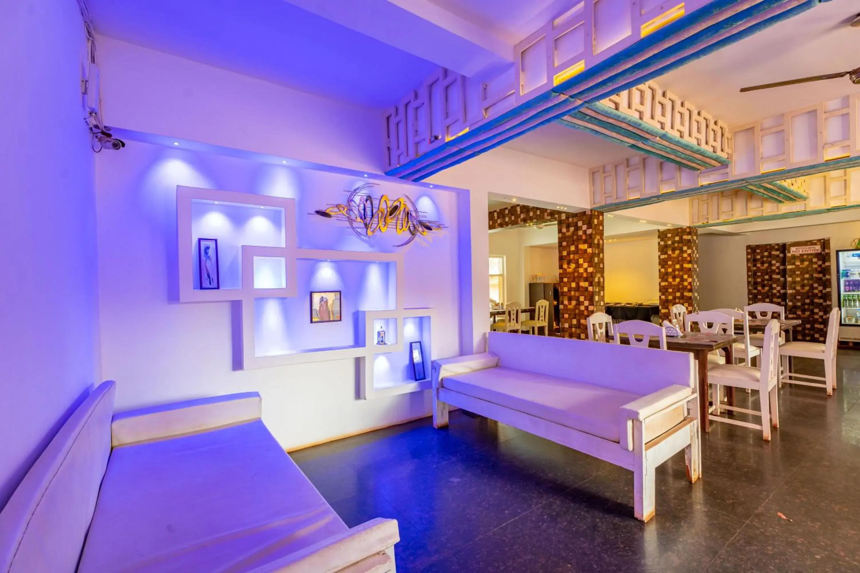 Restaurant/places to eat, Bed in The Boho, Vagator Beach Goa Near Thalassa Restaurant/places to eat, Bed in The Boho, Vagator Beach Goa Near Thalassa