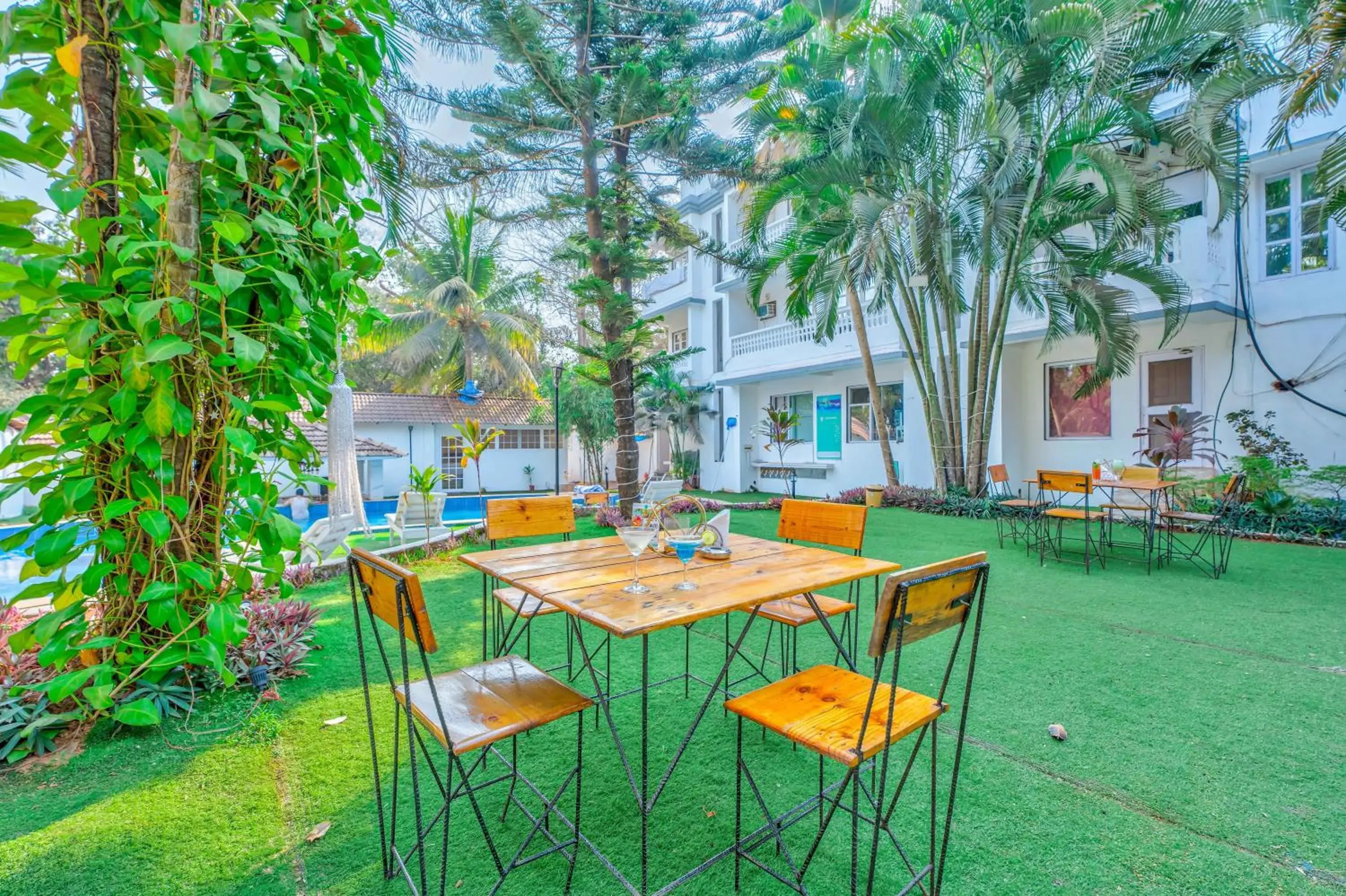 Property building in The Boho, Vagator Beach Goa Near Thalassa Property building in The Boho, Vagator Beach Goa Near Thalassa