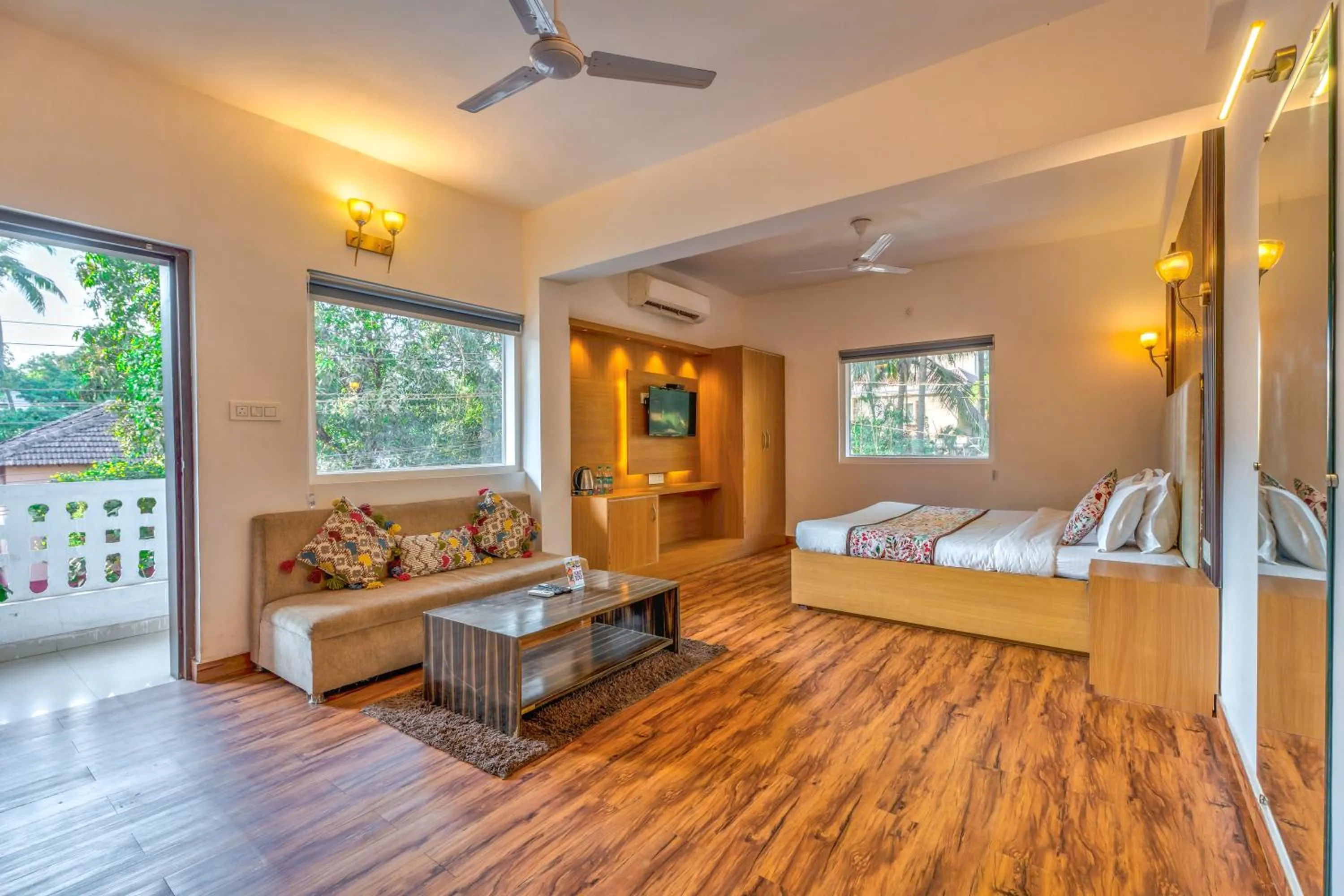 Bed in The Boho, Vagator Beach Goa Near Thalassa