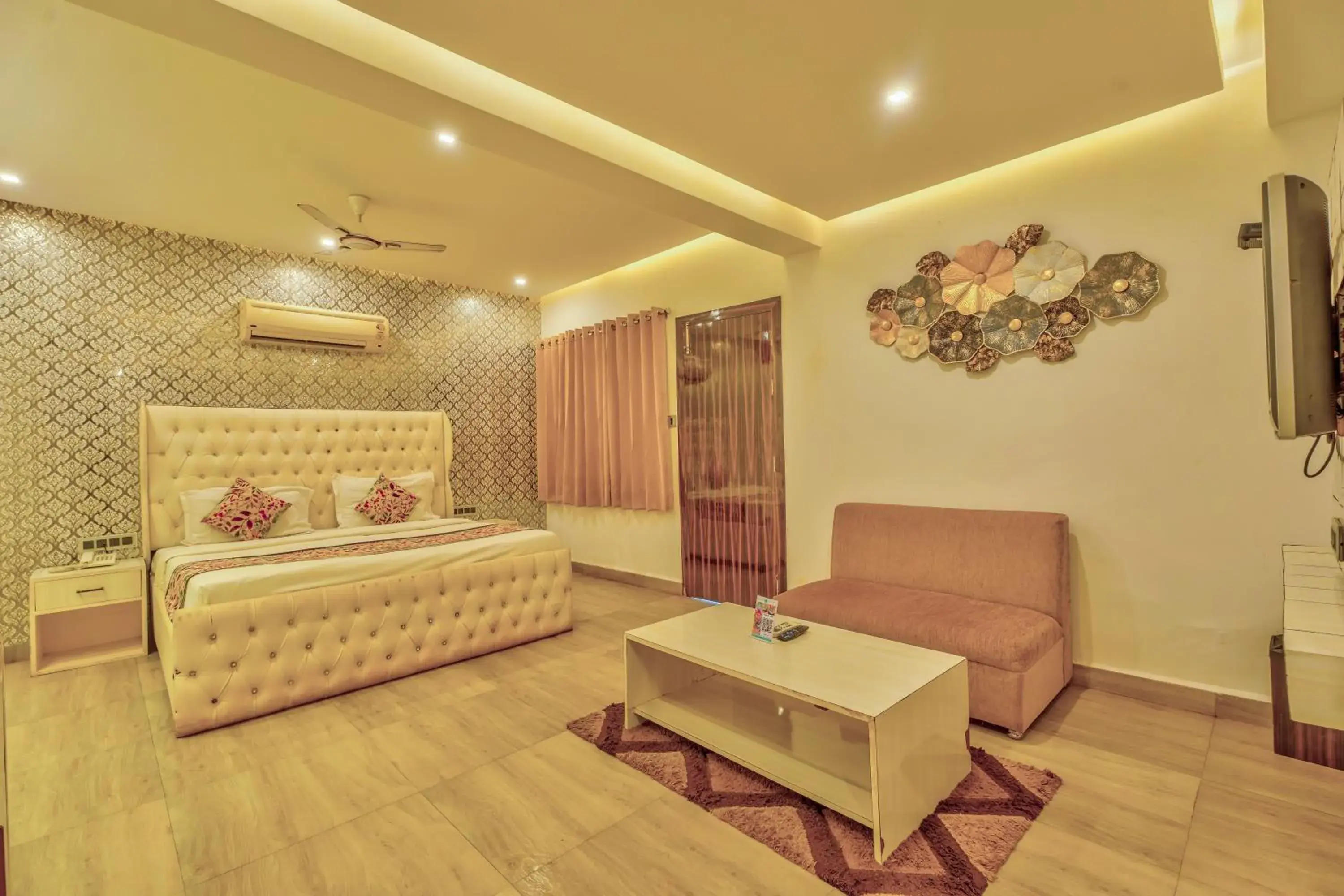 Bed in The Boho, Vagator Beach Goa Near Thalassa Bed in The Boho, Vagator Beach Goa Near Thalassa