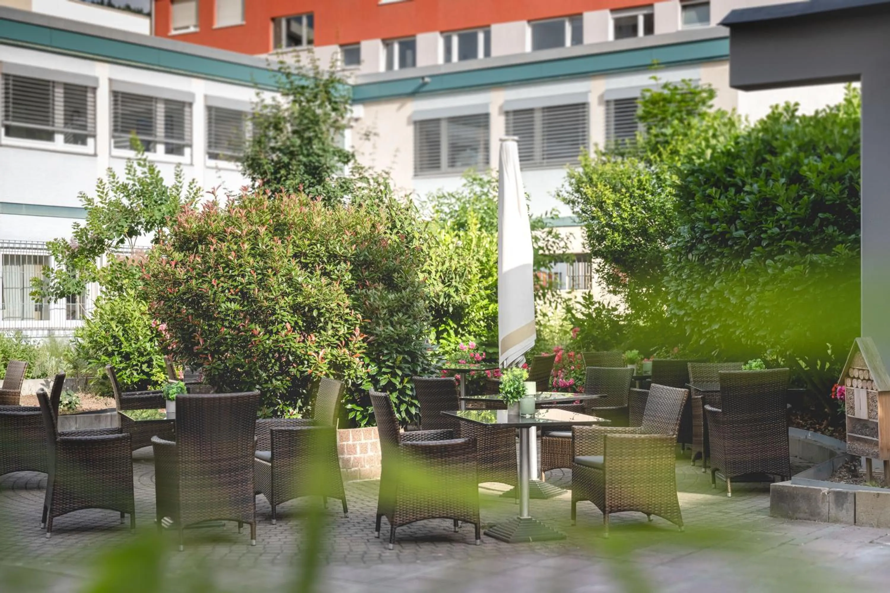 Balcony/Terrace in Leonardo Hotel Heidelberg City Center