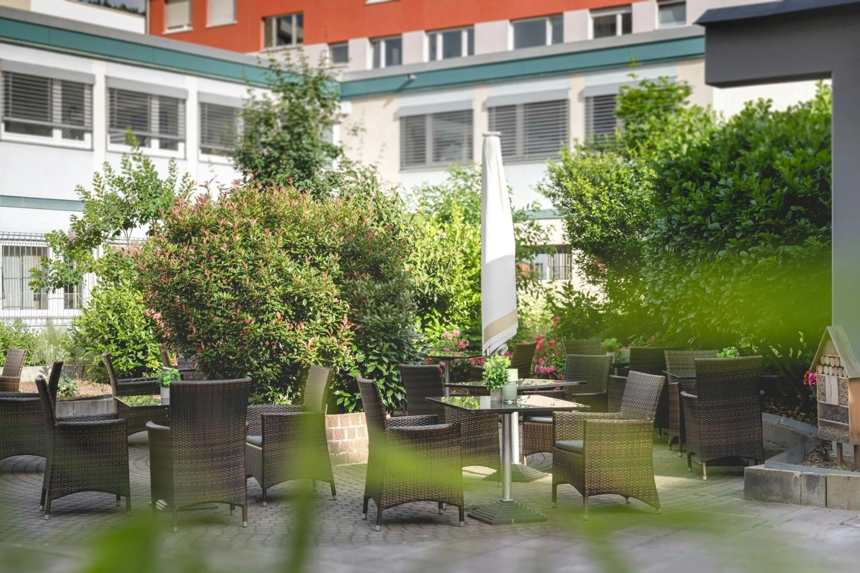 Balcony/Terrace in Leonardo Hotel Heidelberg City Center