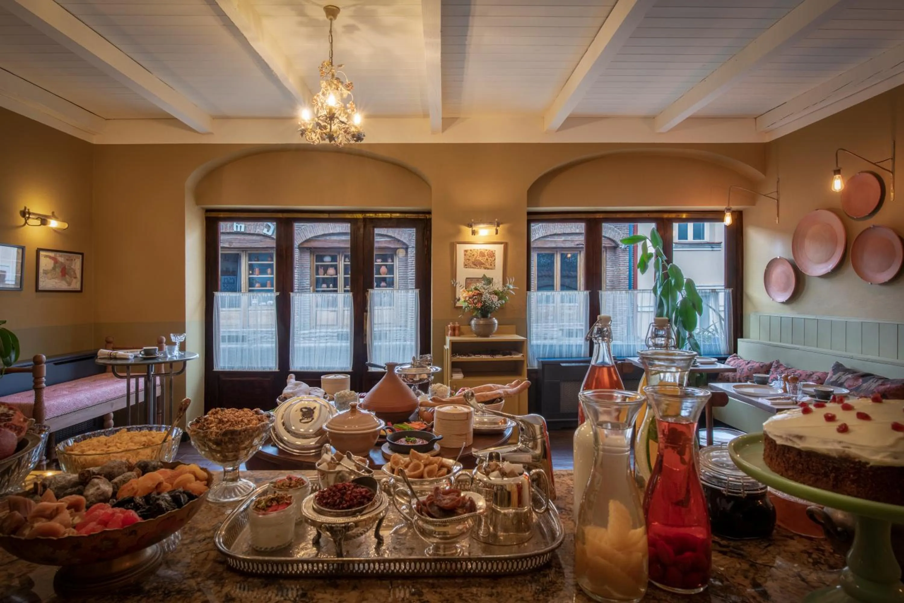 Breakfast in Communal Hotel Telavi