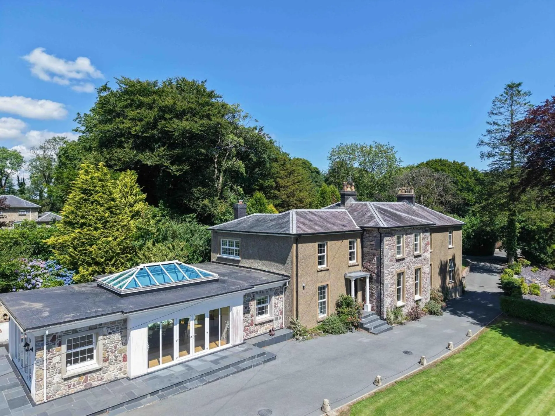 Floor plan in Cilrhiw Country House - Princes Gate