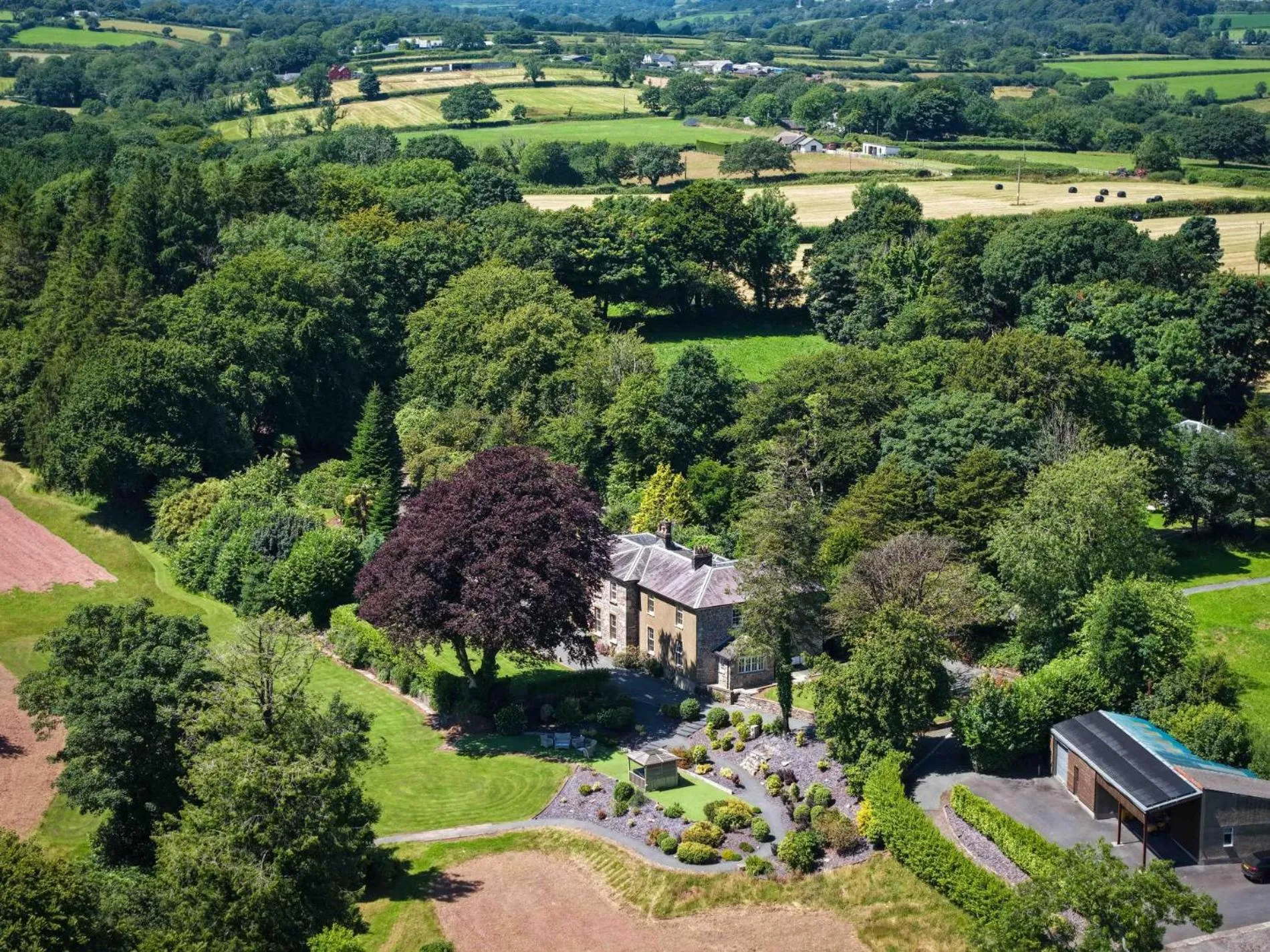 Floor plan in Cilrhiw Country House - Princes Gate