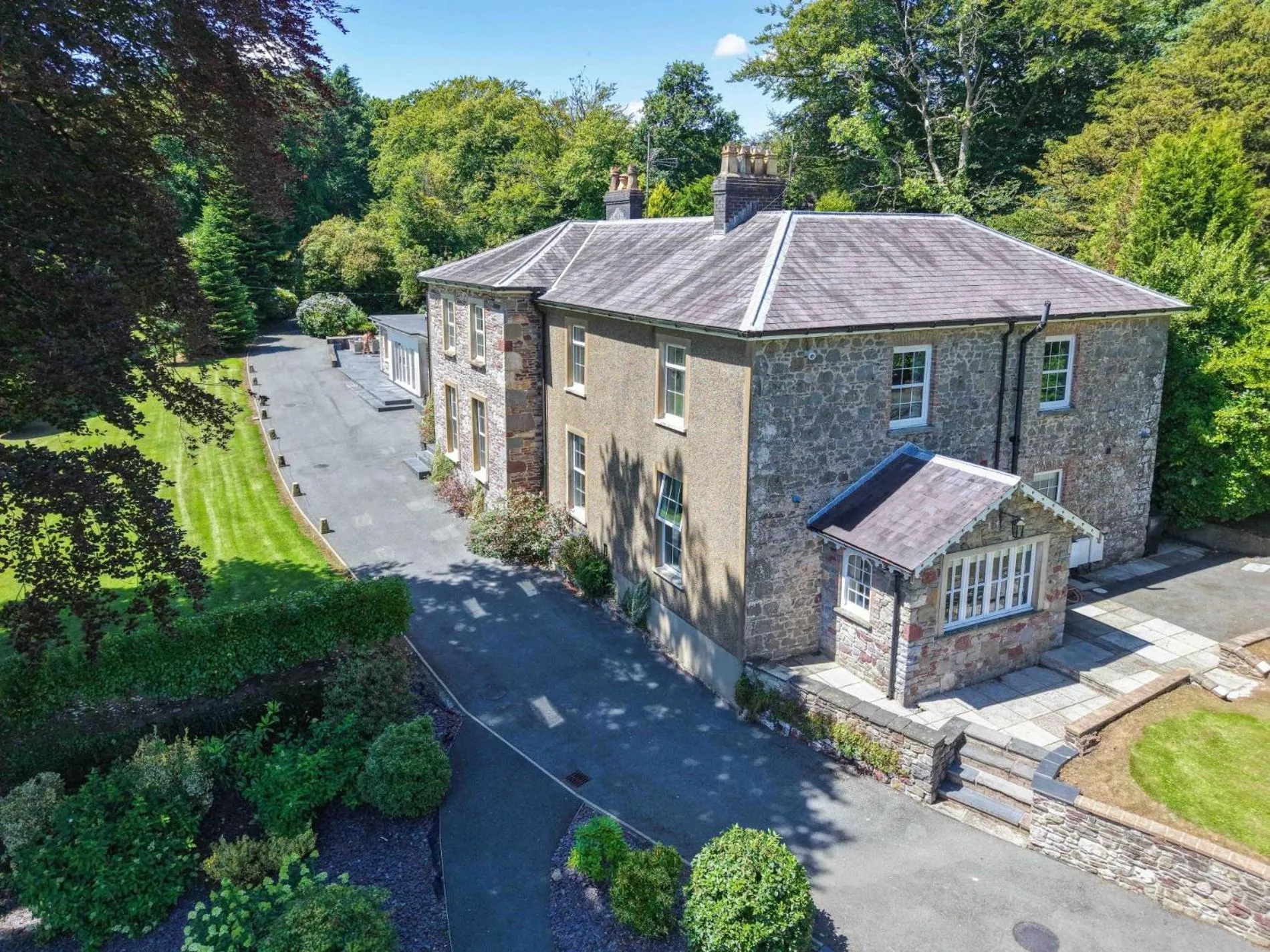 Floor plan in Cilrhiw Country House - Princes Gate