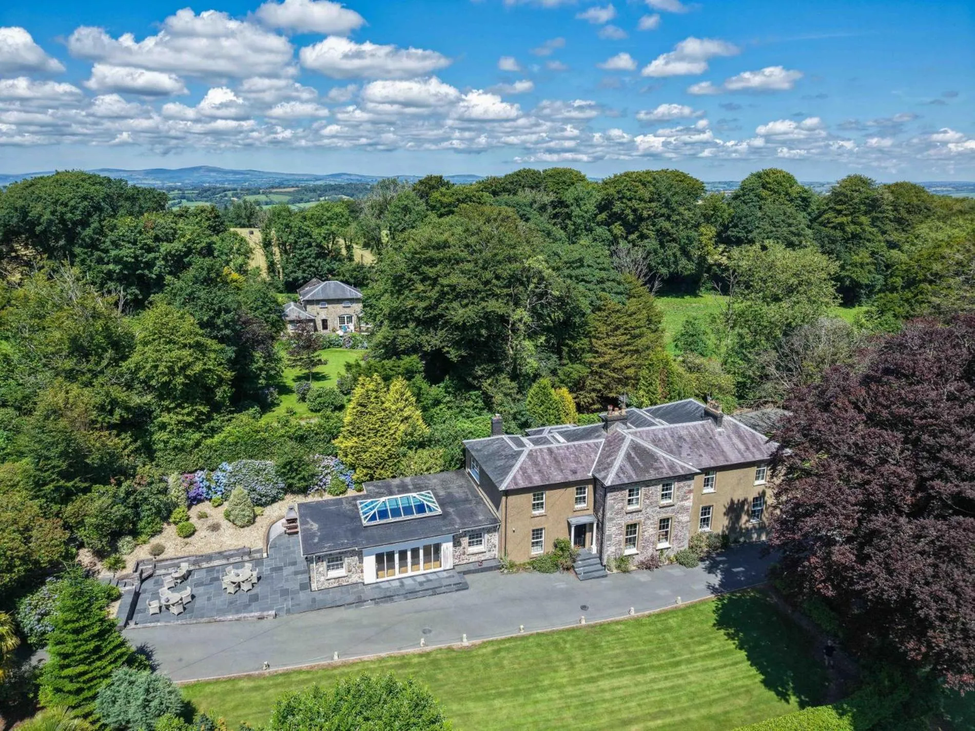 Floor plan in Cilrhiw Country House - Princes Gate