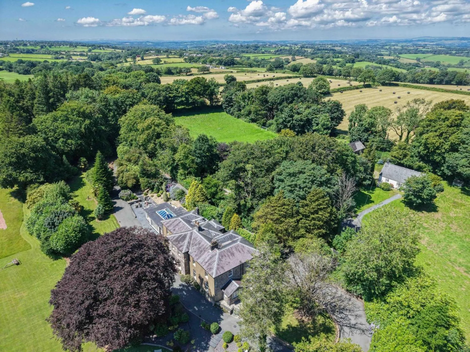Floor plan in Cilrhiw Country House - Princes Gate
