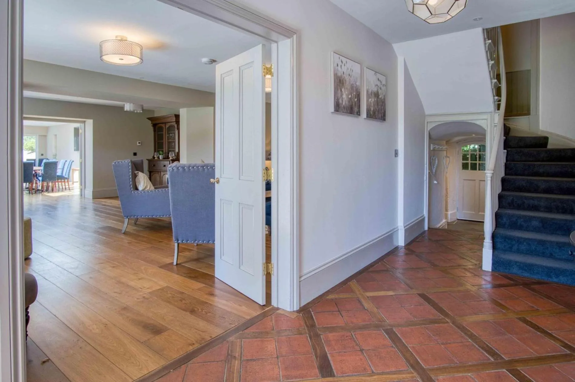 Floor plan in Cilrhiw Country House - Princes Gate