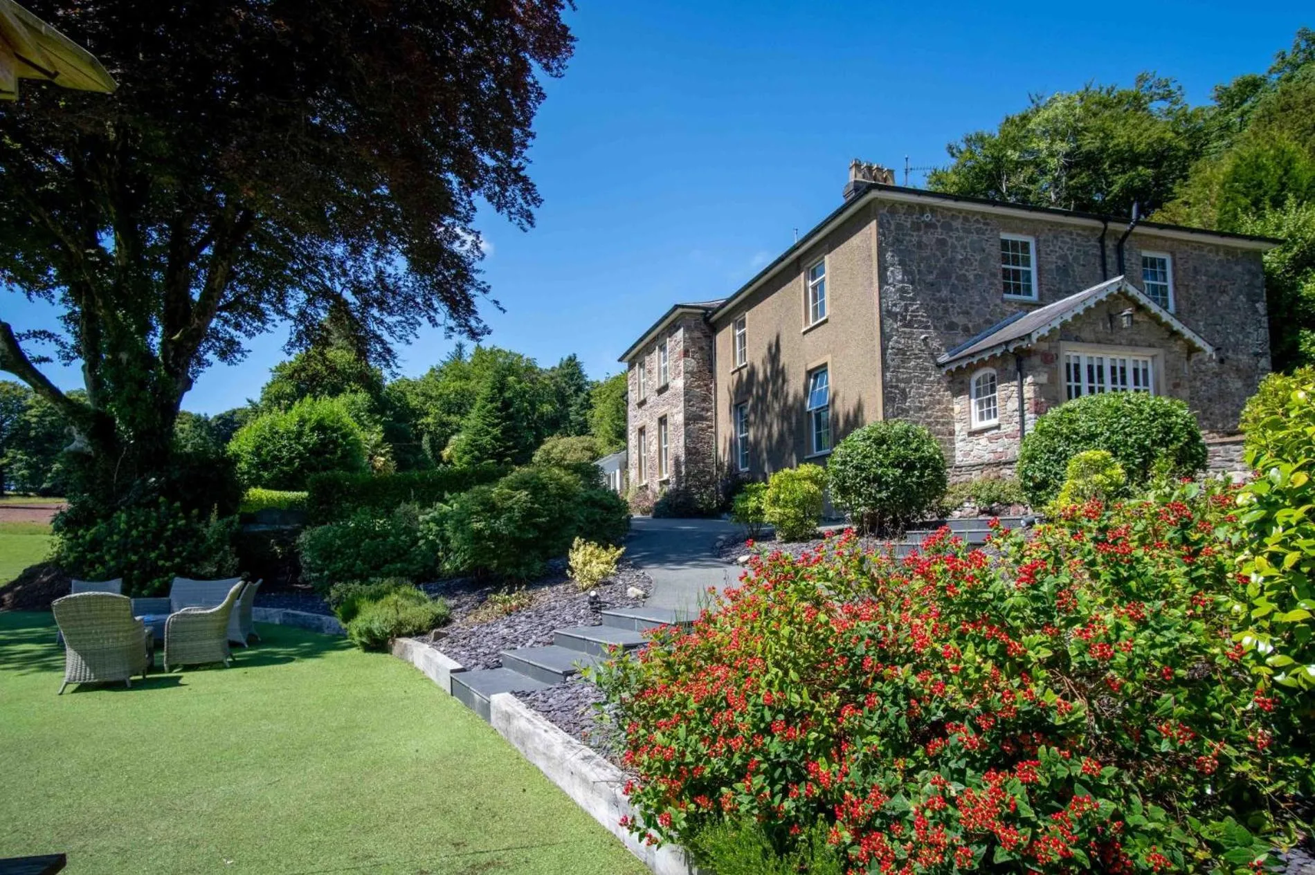 Floor plan in Cilrhiw Country House - Princes Gate