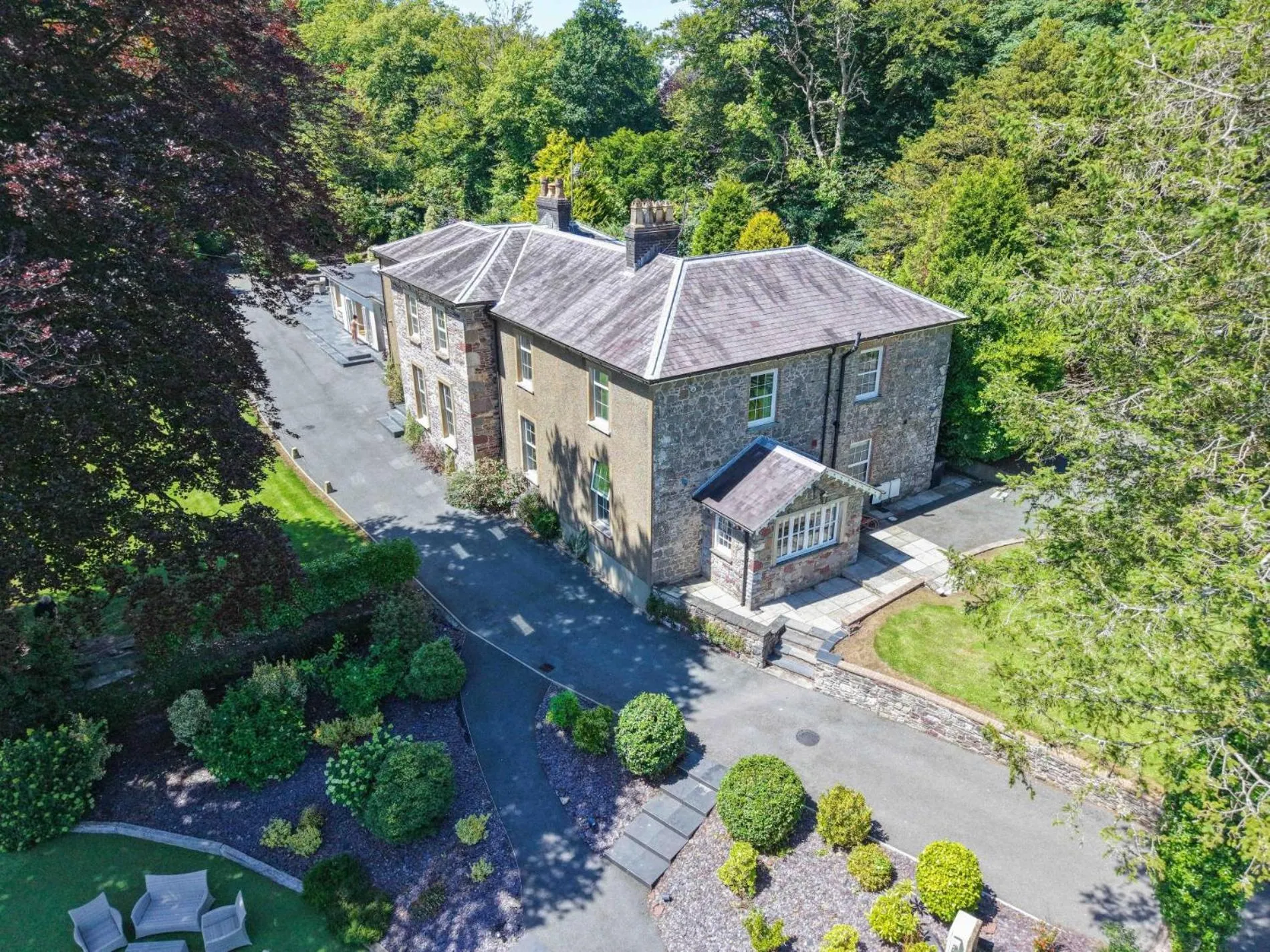 Floor plan in Cilrhiw Country House - Princes Gate