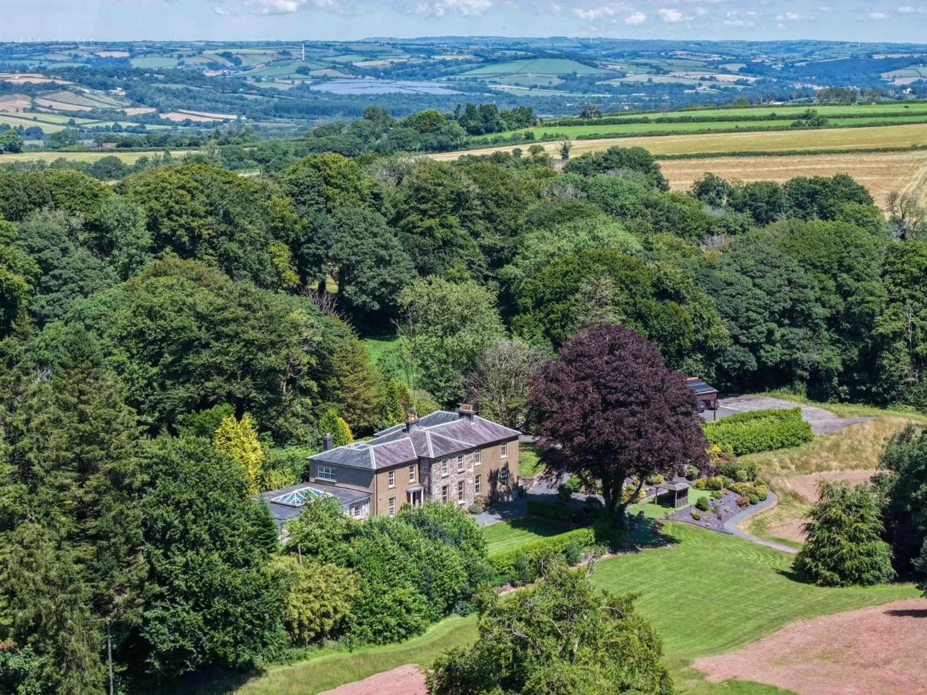 Floor plan in Cilrhiw Country House - Princes Gate
