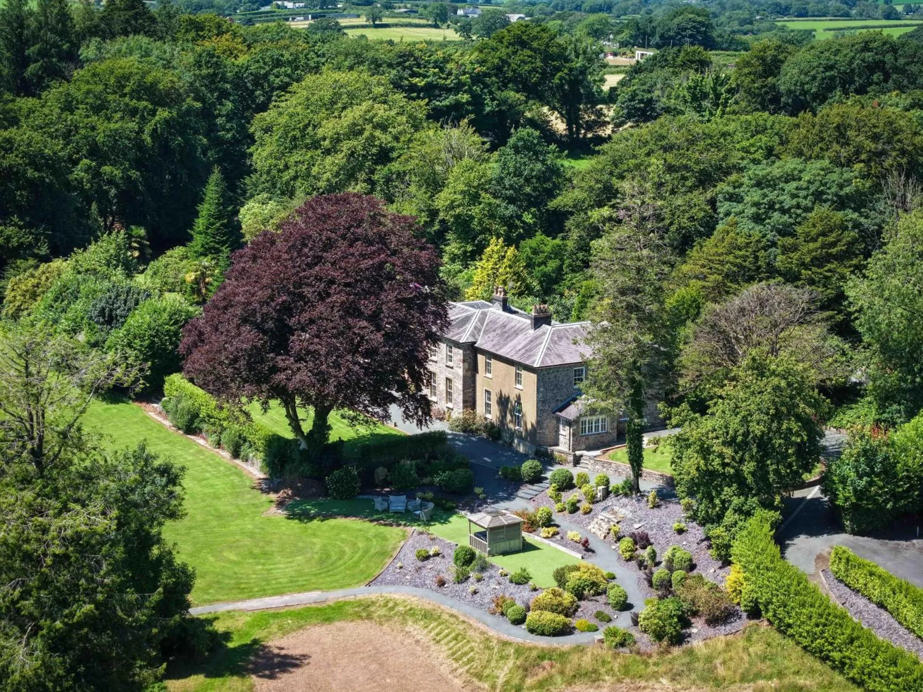 Floor plan in Cilrhiw Country House - Princes Gate