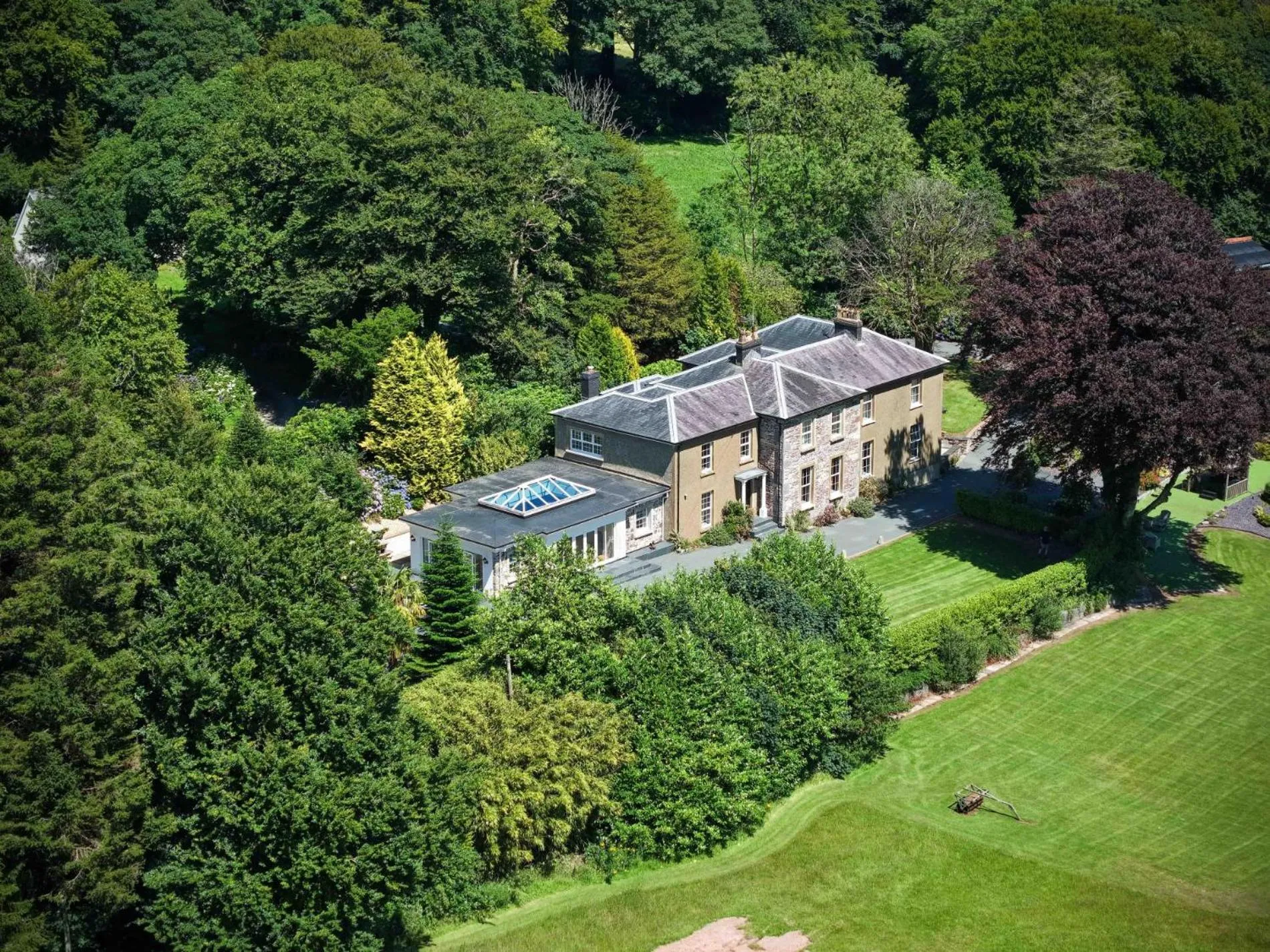 Floor plan in Cilrhiw Country House - Princes Gate