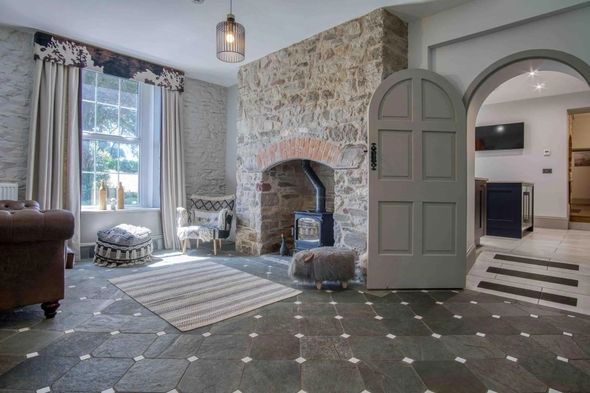 Floor plan in Cilrhiw Country House - Princes Gate