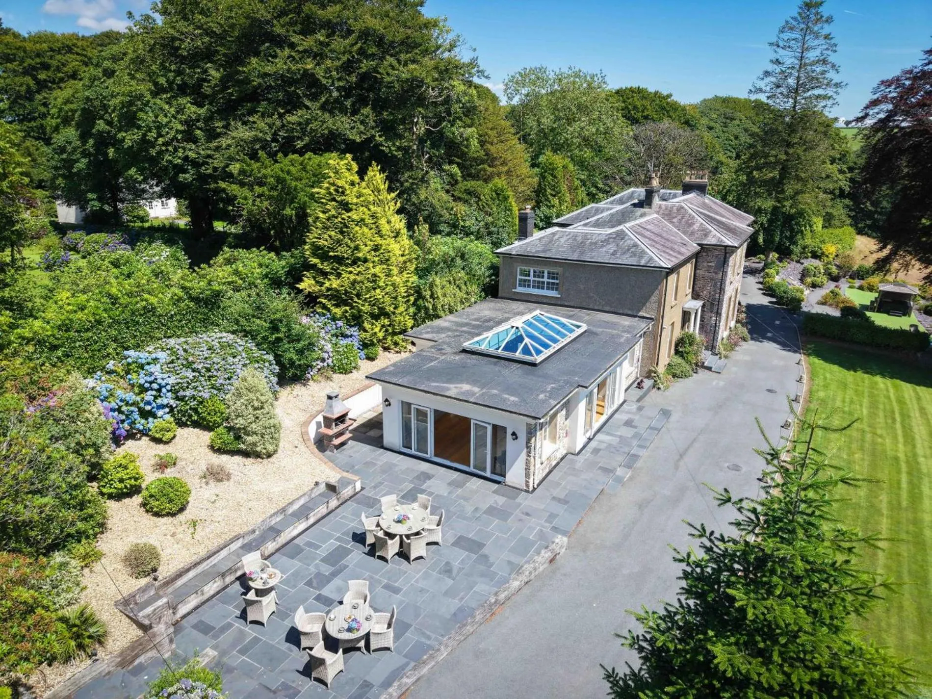 Floor plan in Cilrhiw Country House - Princes Gate