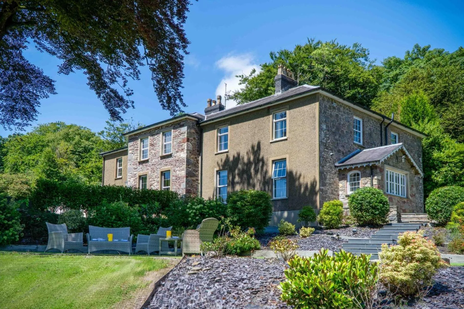 Floor plan in Cilrhiw Country House - Princes Gate