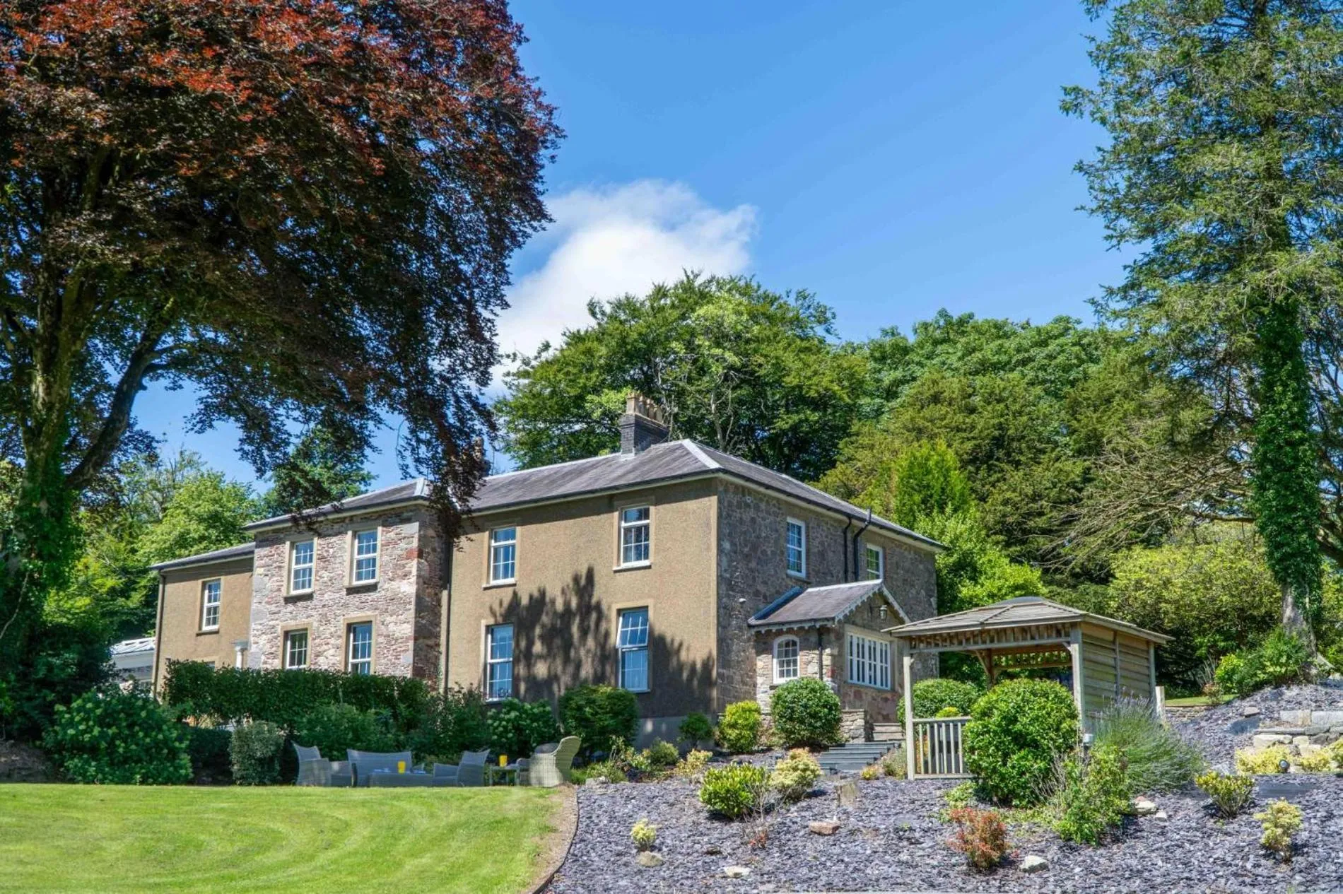Floor plan in Cilrhiw Country House - Princes Gate