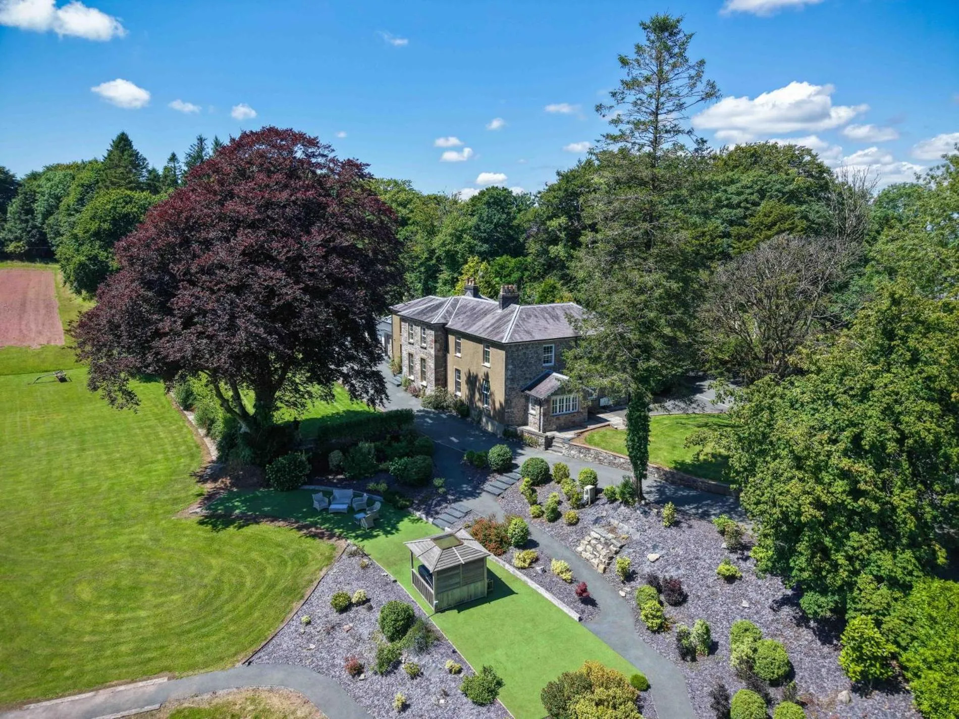 Floor plan in Cilrhiw Country House - Princes Gate