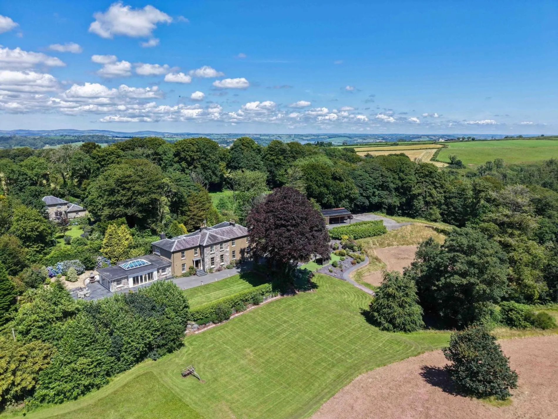 Floor plan in Cilrhiw Country House - Princes Gate