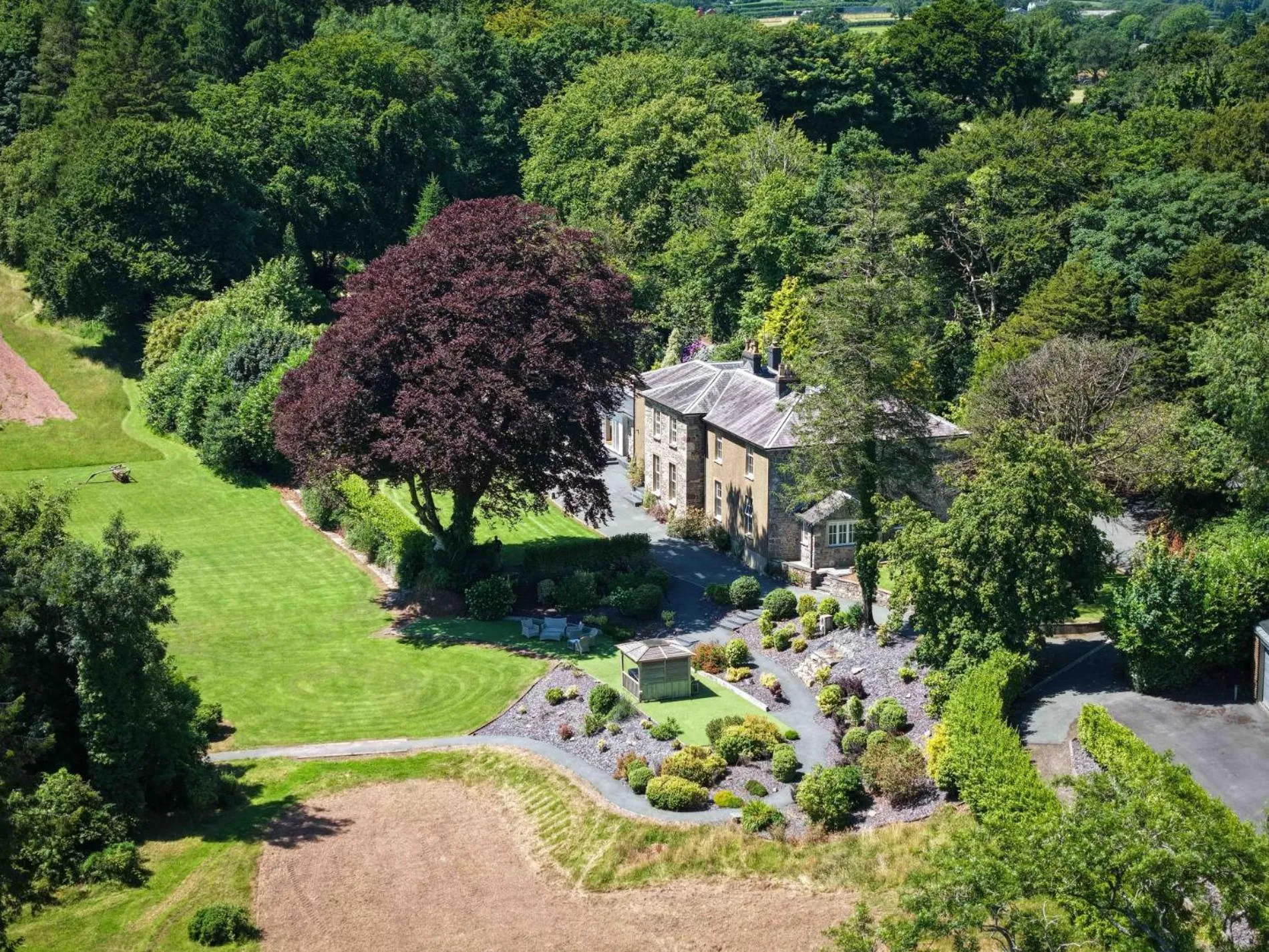 Floor plan in Cilrhiw Country House - Princes Gate