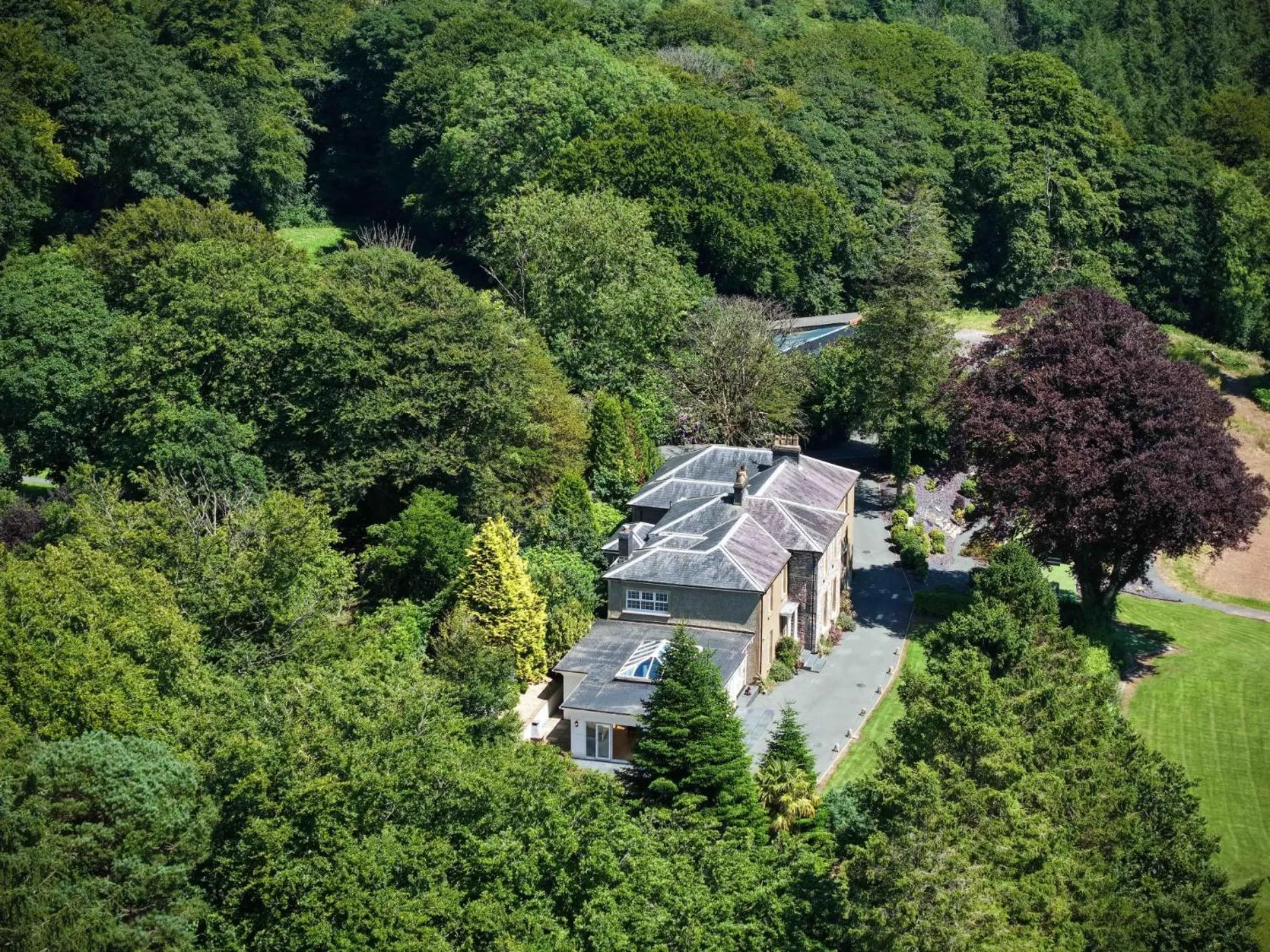 Floor plan in Cilrhiw Country House - Princes Gate