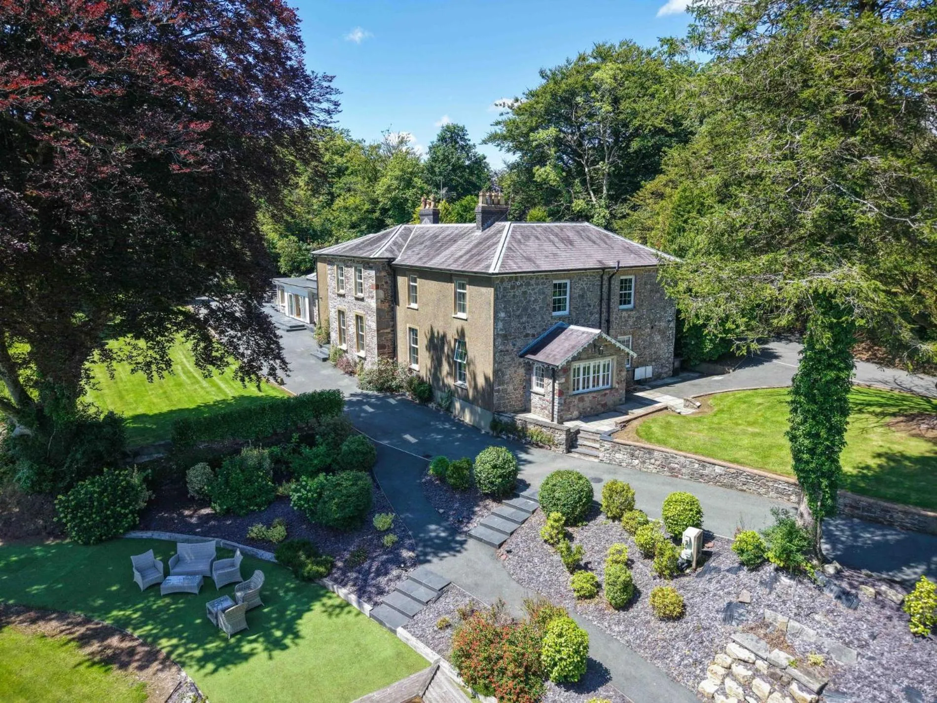 Floor plan in Cilrhiw Country House - Princes Gate