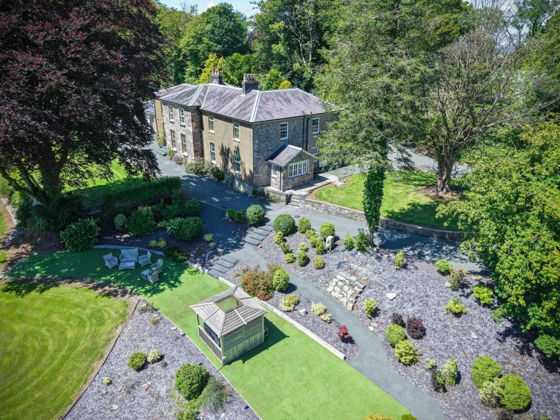 Floor plan in Cilrhiw Country House - Princes Gate