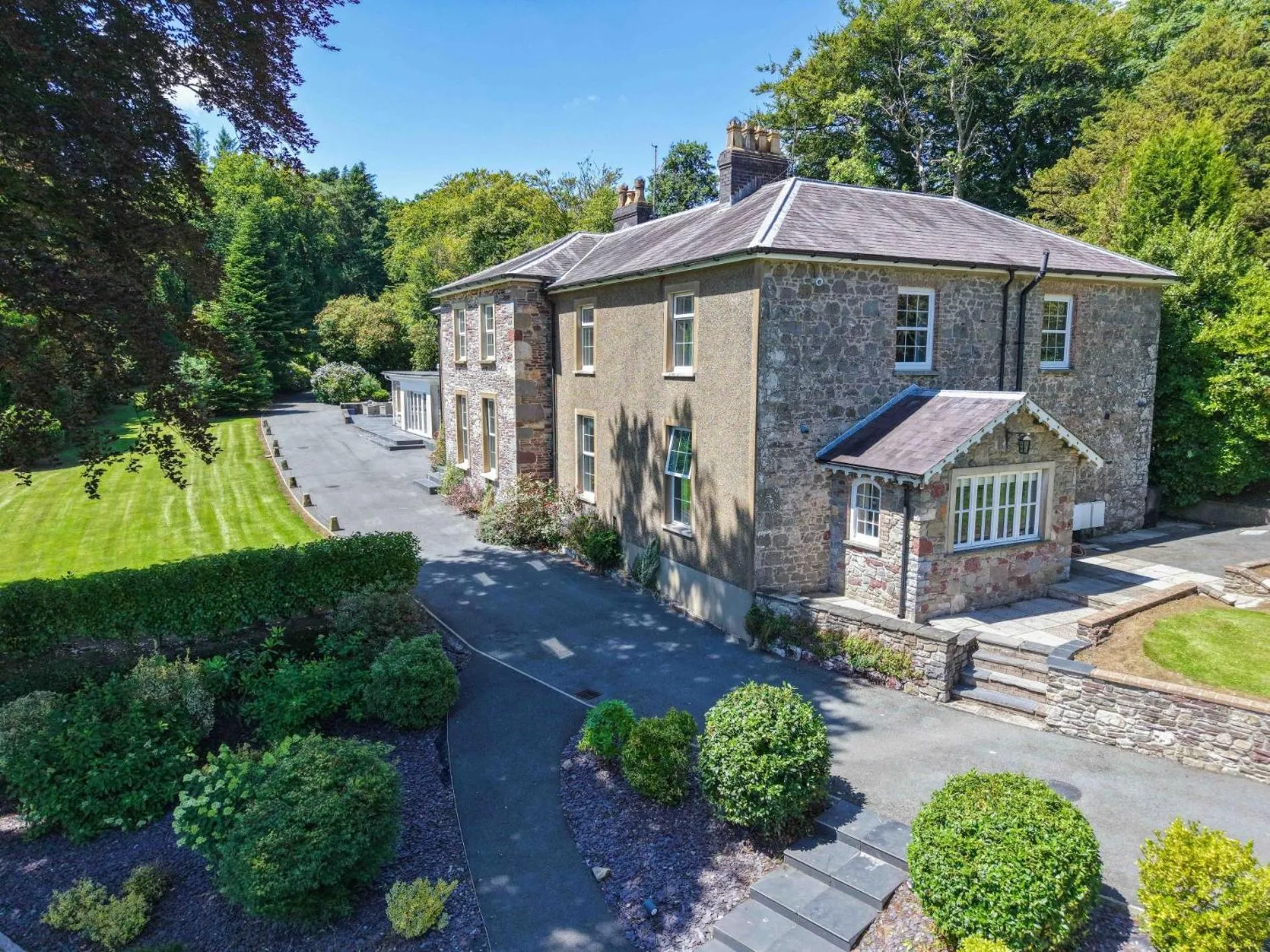 Floor plan in Cilrhiw Country House - Princes Gate