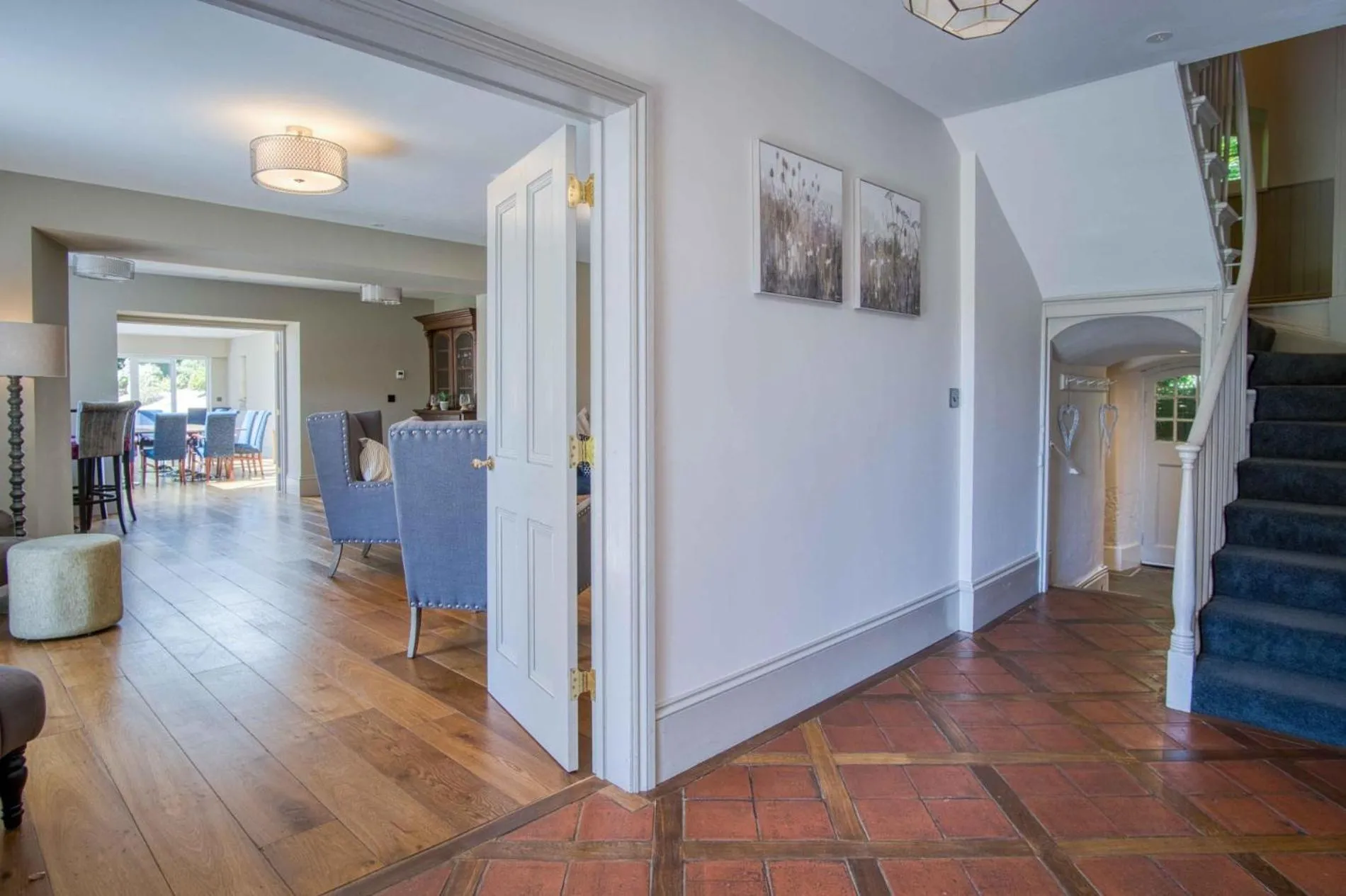 Floor plan in Cilrhiw Country House - Princes Gate