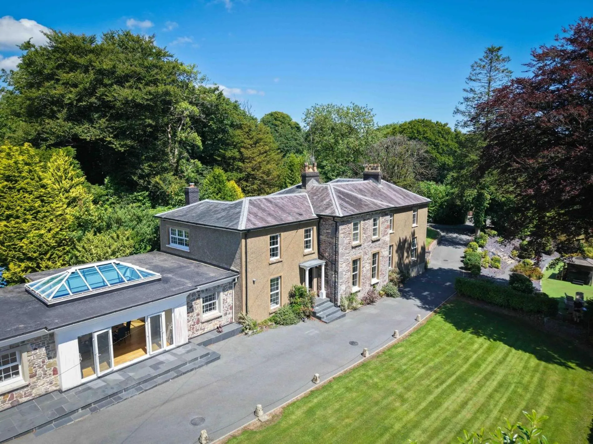 Floor plan in Cilrhiw Country House - Princes Gate