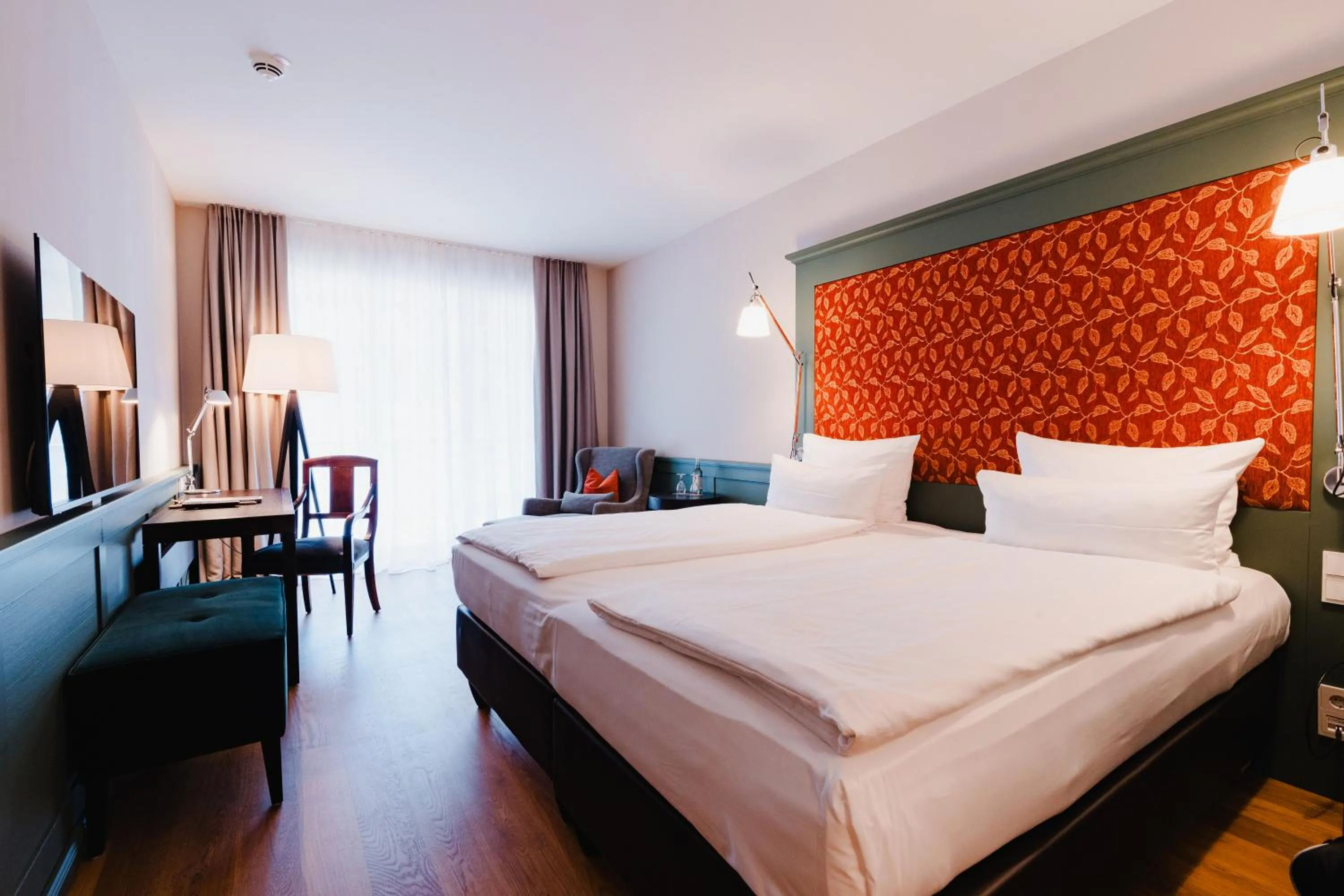 Bed in Berggasthof Königstuhl