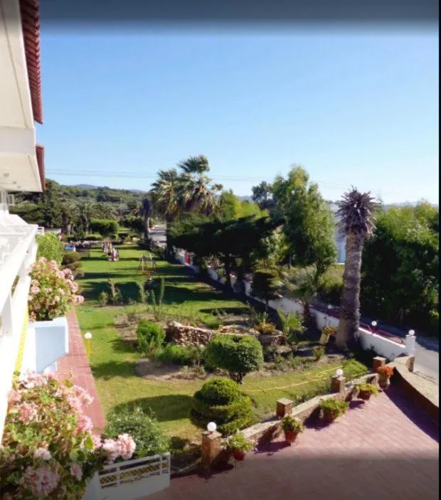 Garden view in Asterias Bay-Theologos