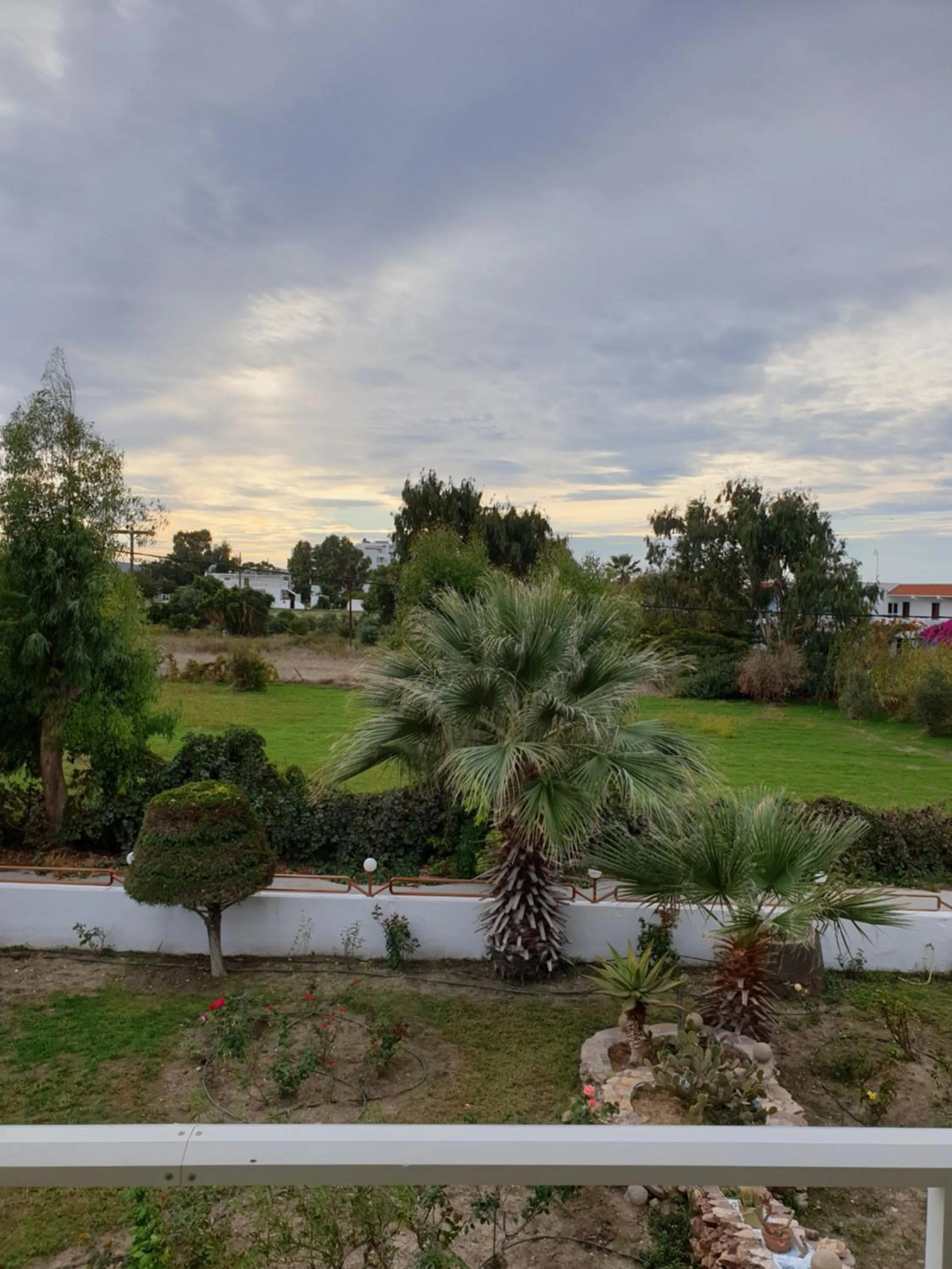 Garden view in Asterias Bay-Theologos
