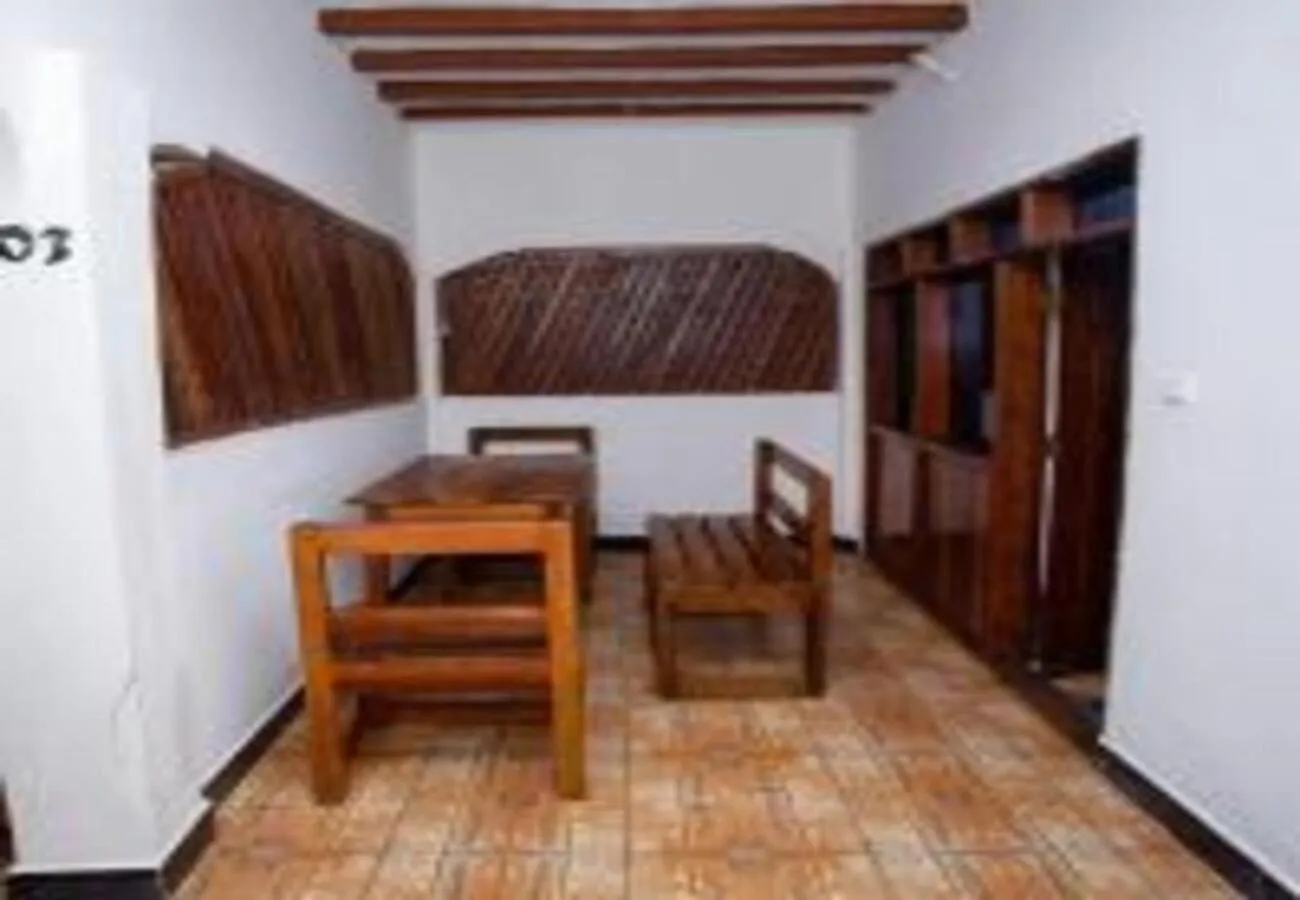 Bed in Utulivu Bungalow