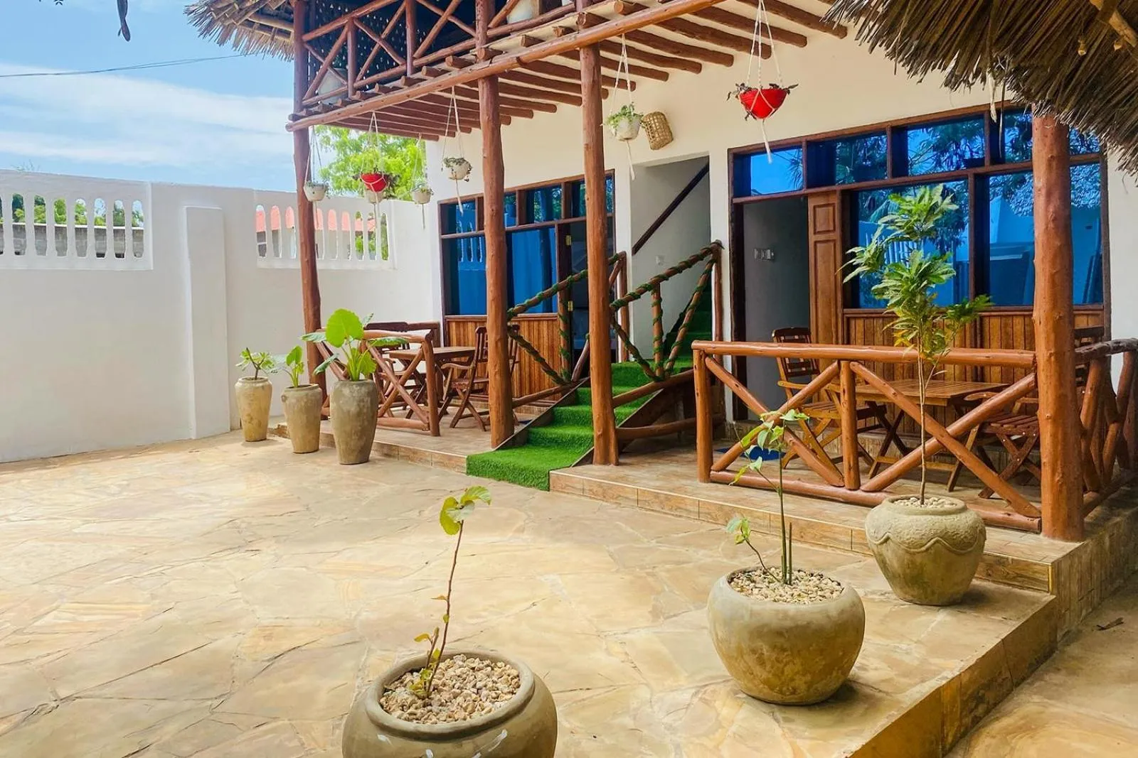 Patio in Utulivu Bungalow