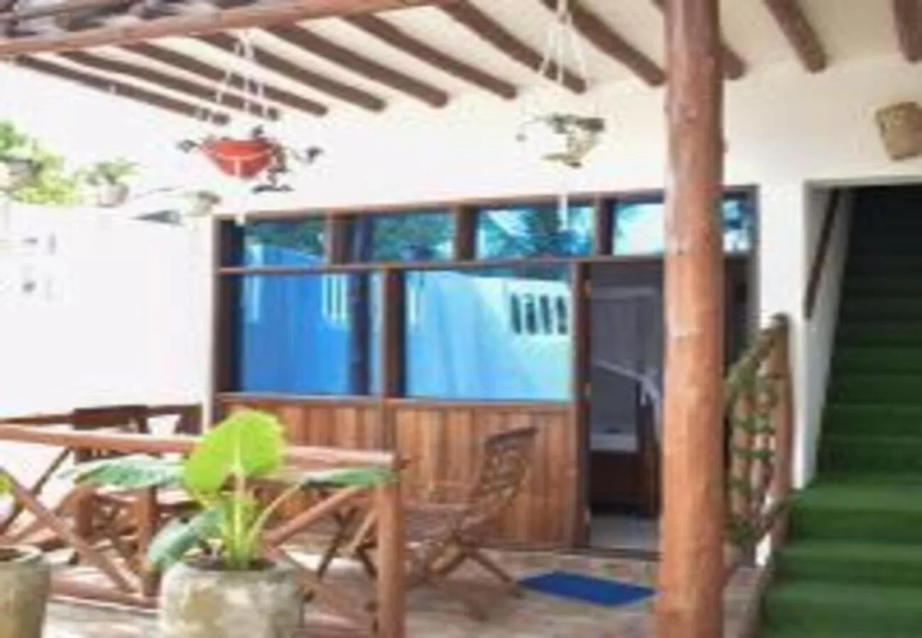 Patio in Utulivu Bungalow