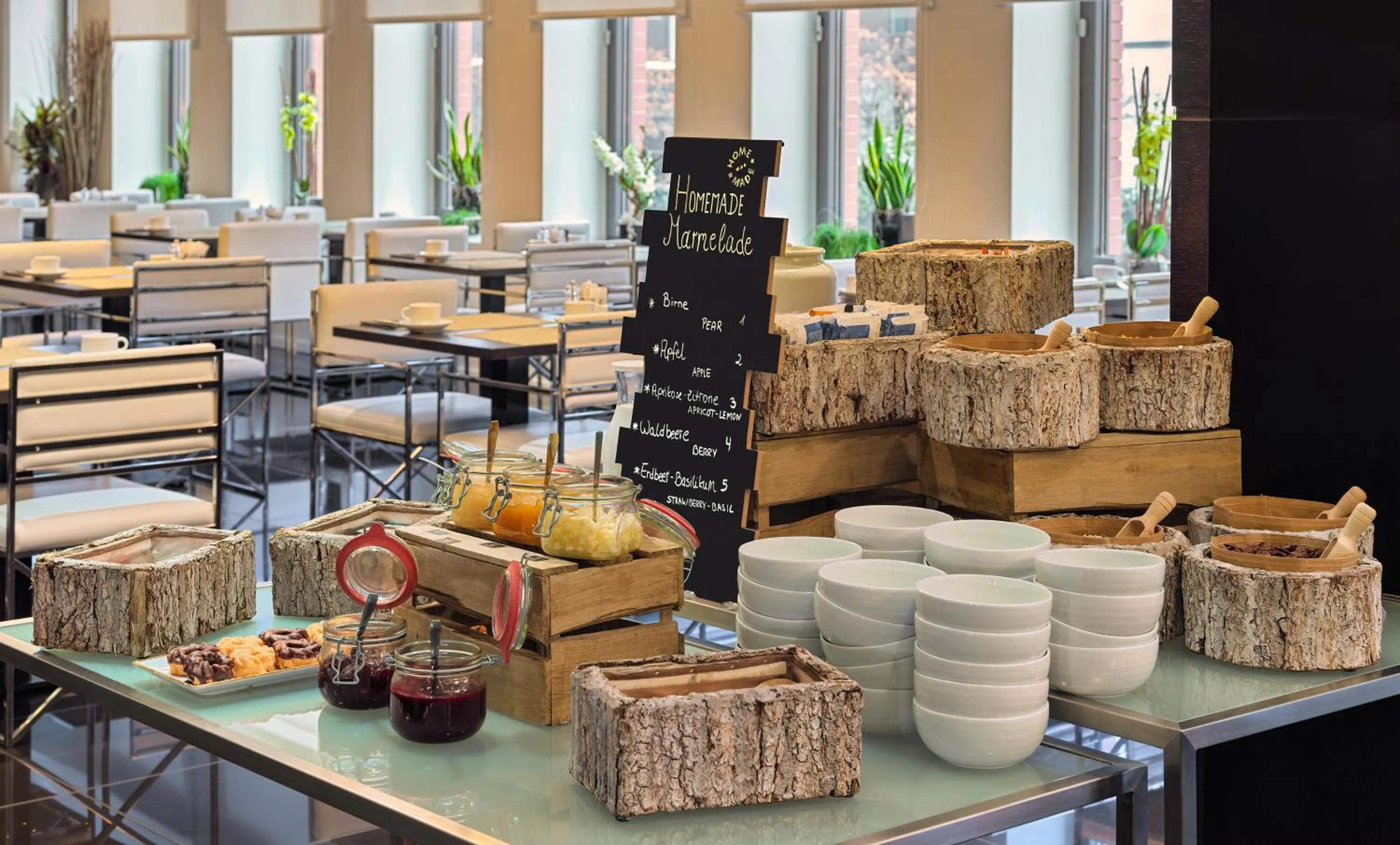 Buffet breakfast in H10 Ku'Damm Lofts