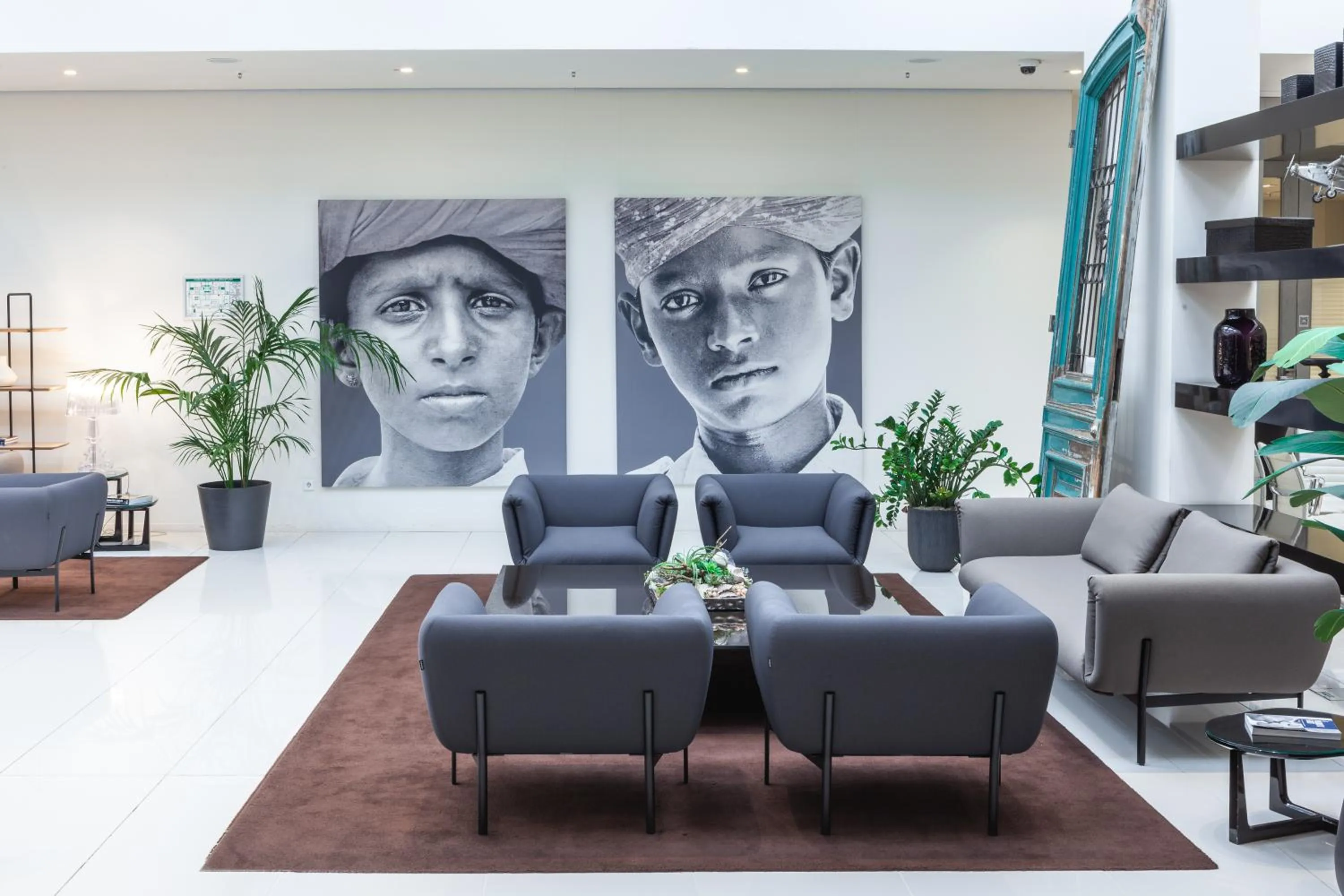 Living room in H10 Ku'Damm Lofts