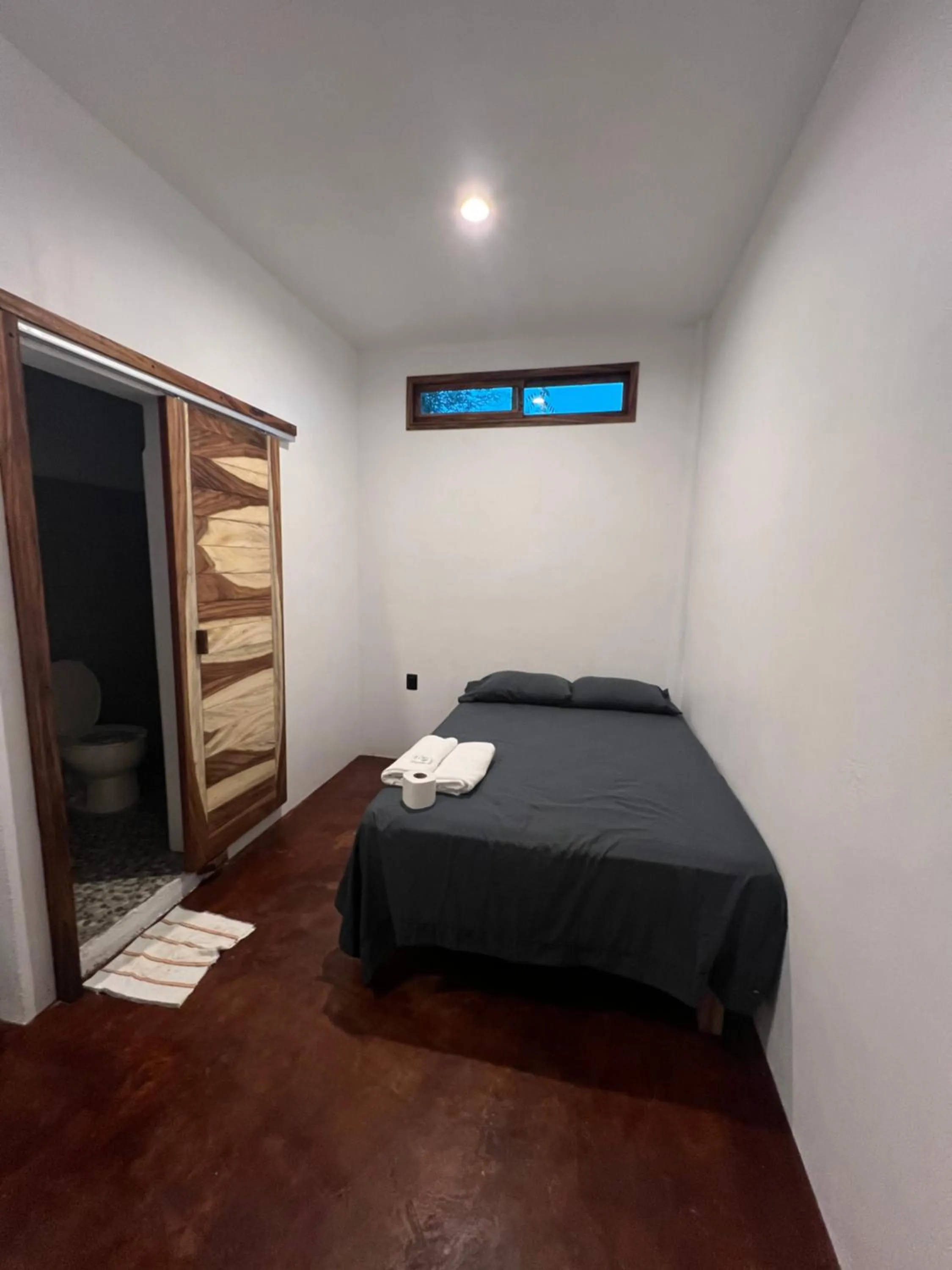 Bed in Cabañas las Palmas Chacahua