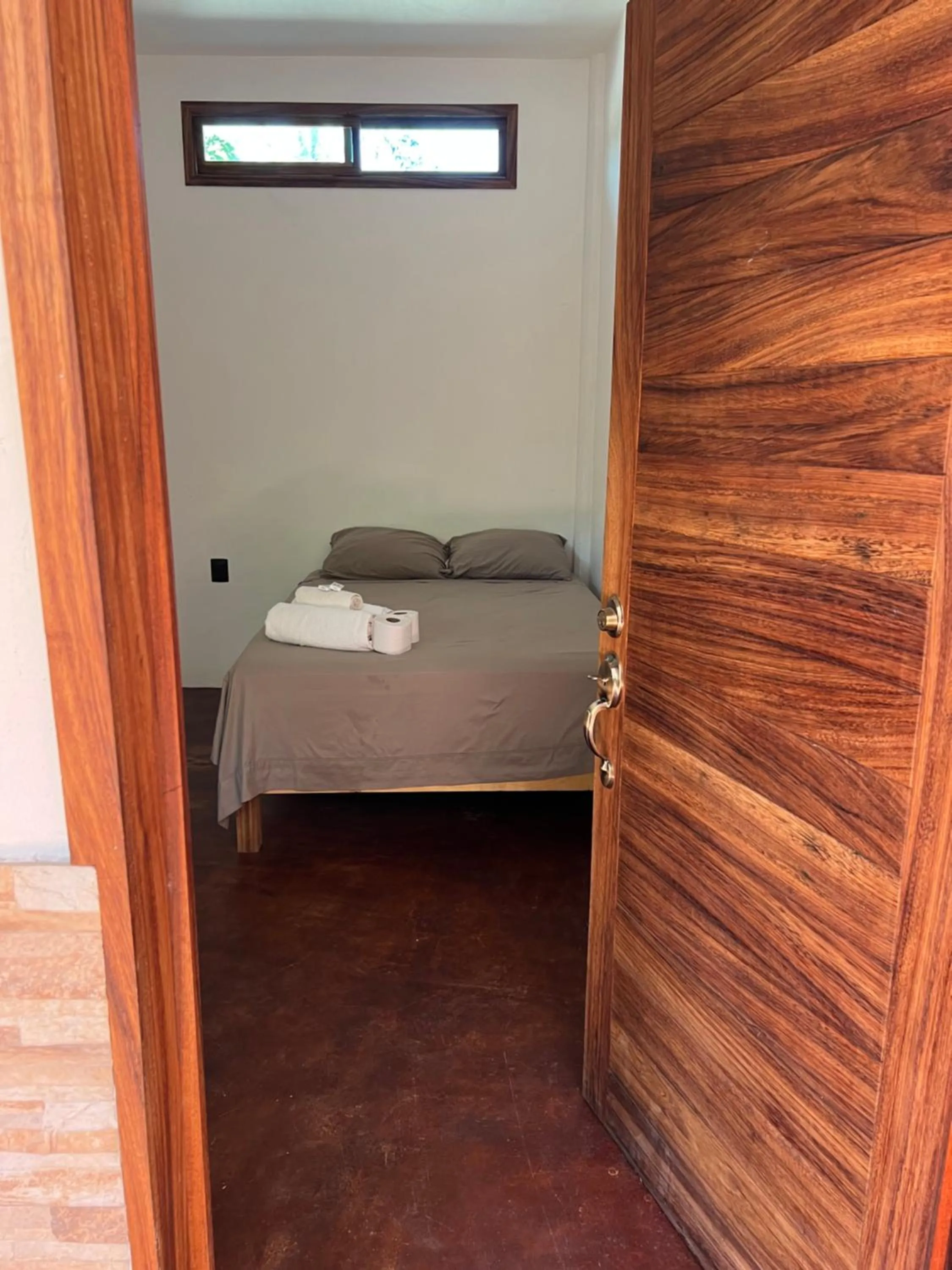 Bed in Cabañas las Palmas Chacahua